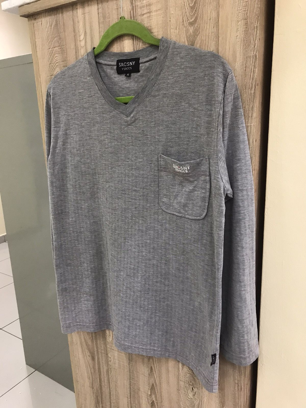 Yohji Yamamoto SACSNY Y'SACCS Yohji Yamamoto Long Sleece Shirt Size US M / EU 48-50 / 2 - 4 Thumbnail