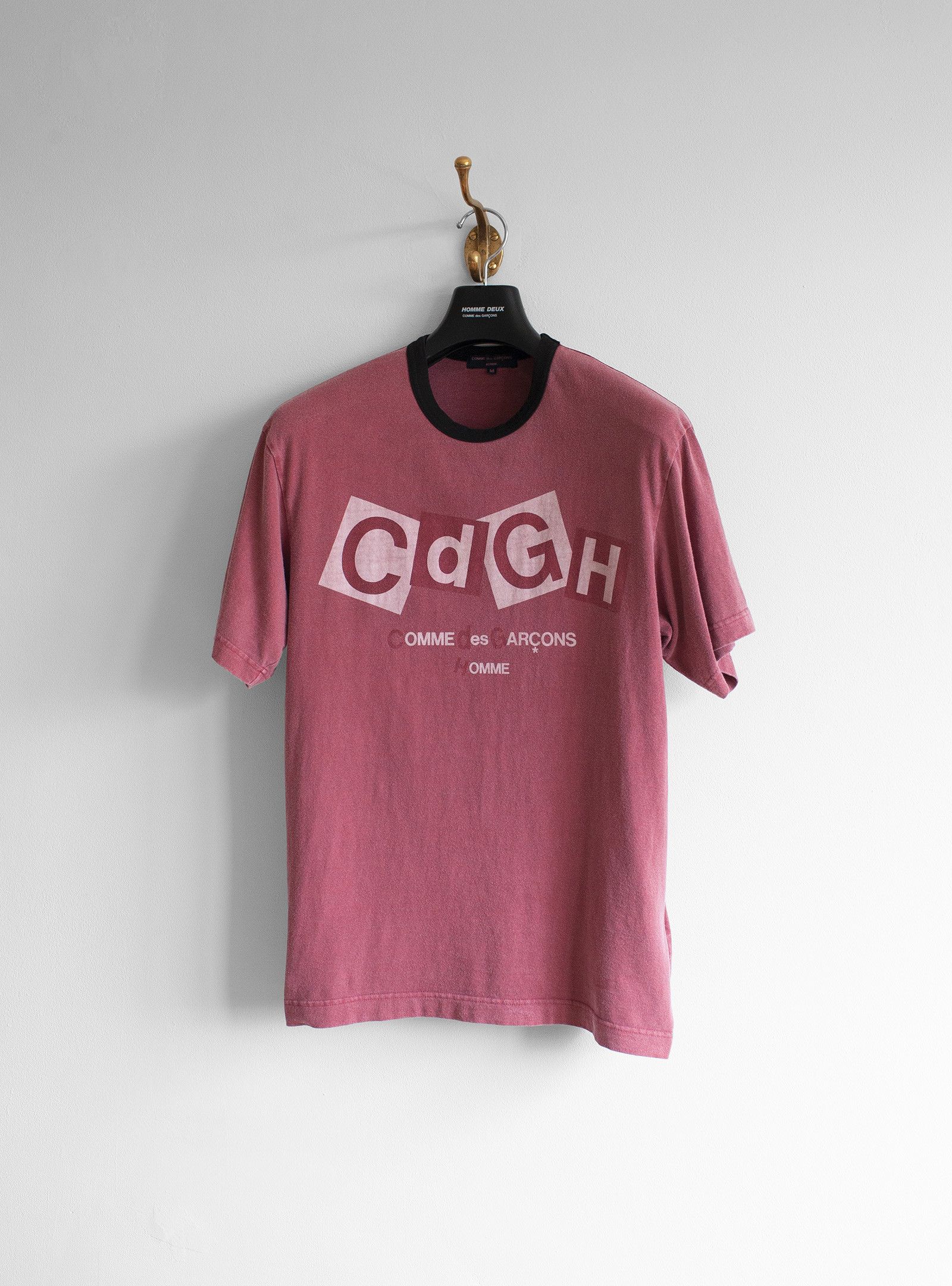 Comme des Garcons Homme SS2005 COMME des GARCONS HOMME LOGO PRINT T-SHIRT Size US M / EU 48-50 / 2 - 4 Thumbnail