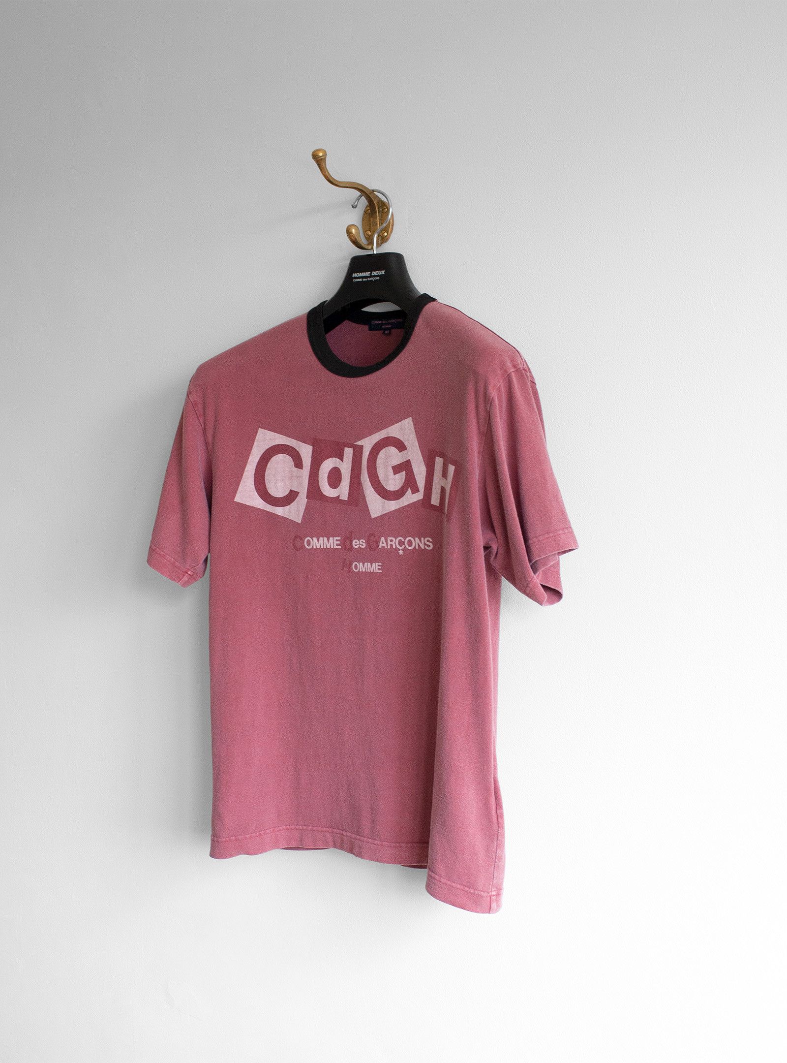 Comme des Garcons Homme SS2005 COMME des GARCONS HOMME LOGO PRINT T-SHIRT Size US M / EU 48-50 / 2 - 2 Thumbnail