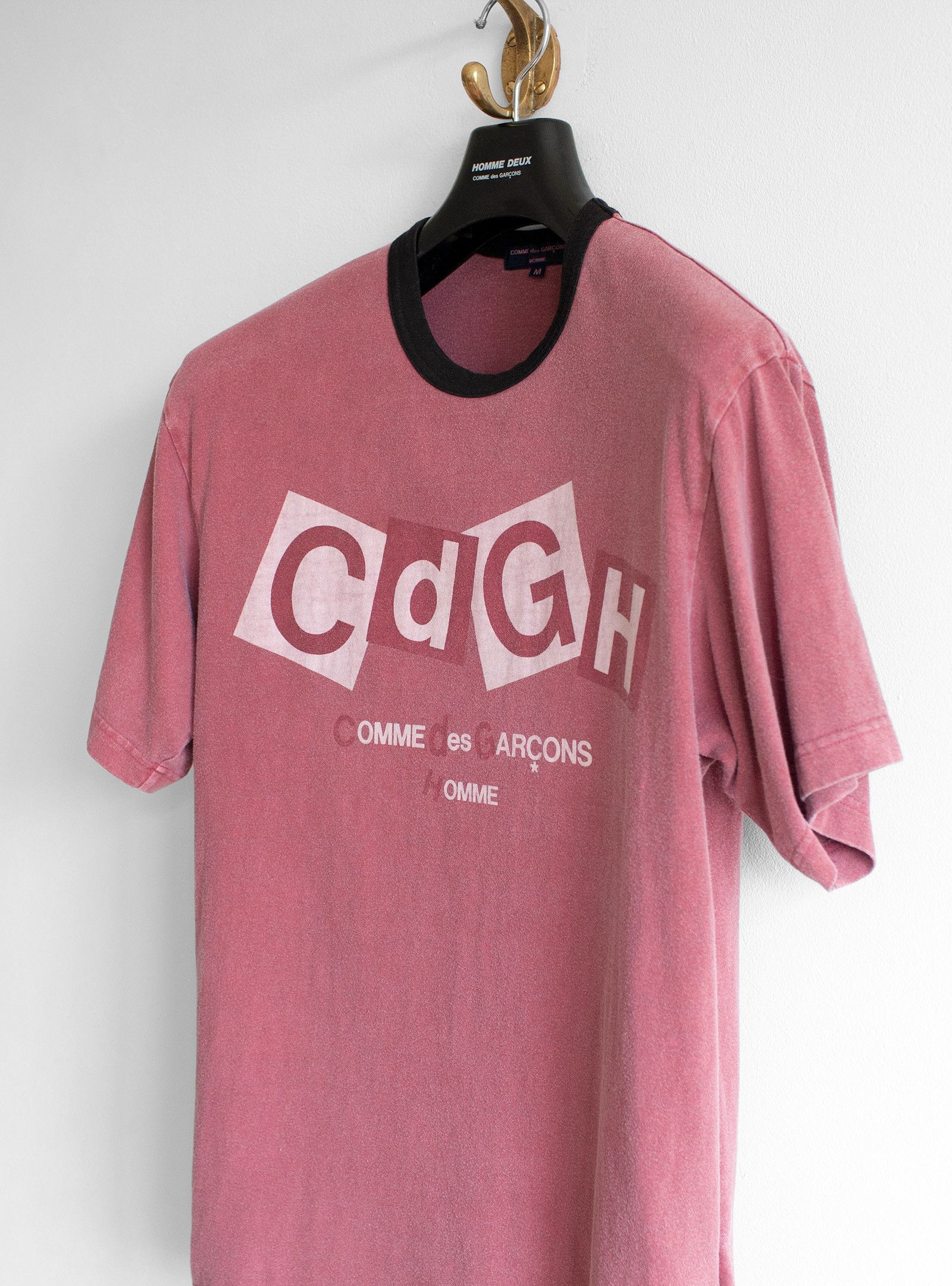 Comme des Garcons Homme SS2005 COMME des GARCONS HOMME LOGO PRINT T-SHIRT Size US M / EU 48-50 / 2 - 3 Thumbnail