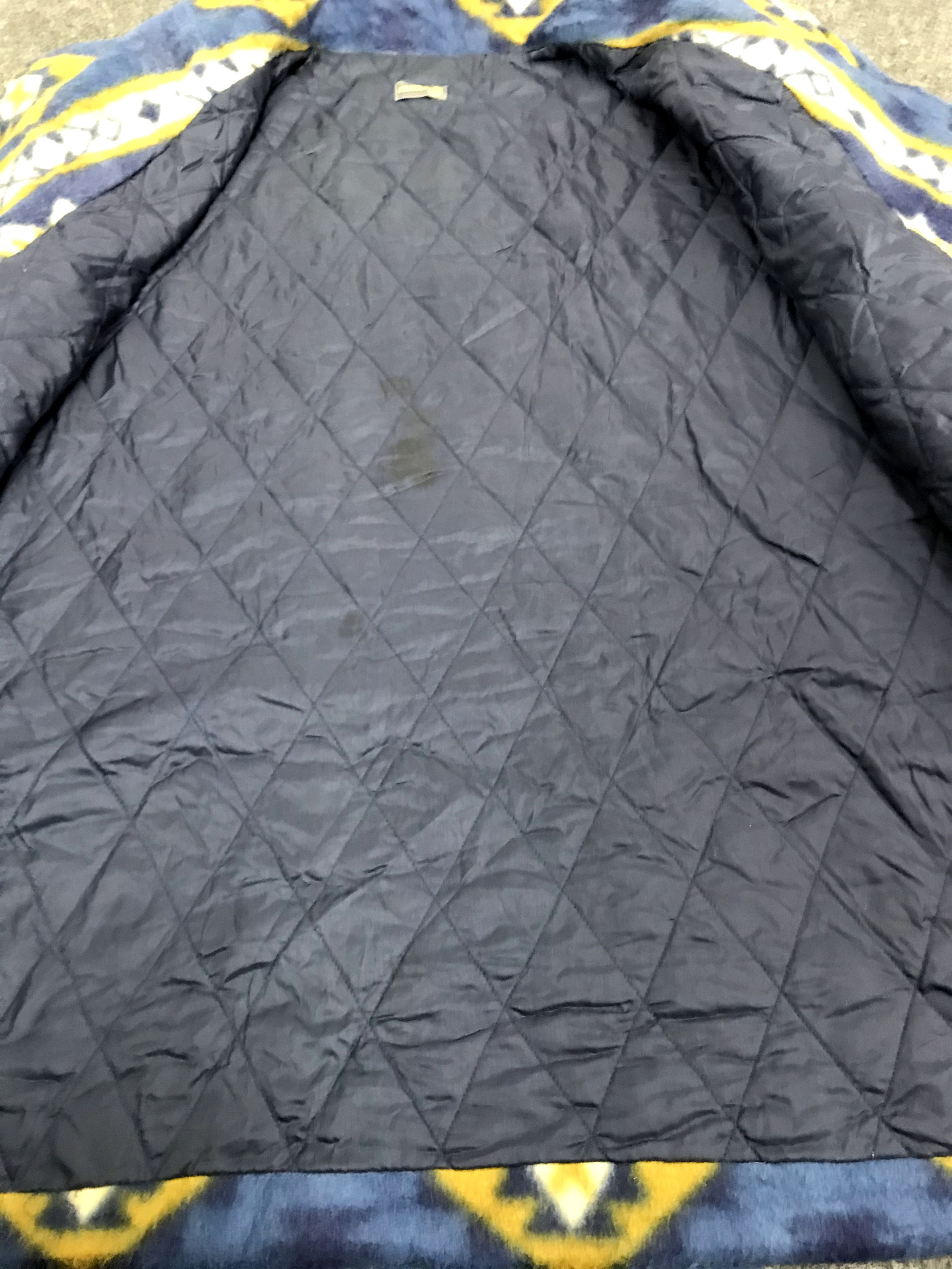 Japanese Brand Vintage Crescent Wool Fleece Vest Padded Quilted Inner Size US XL / EU 56 / 4 - 4 Thumbnail