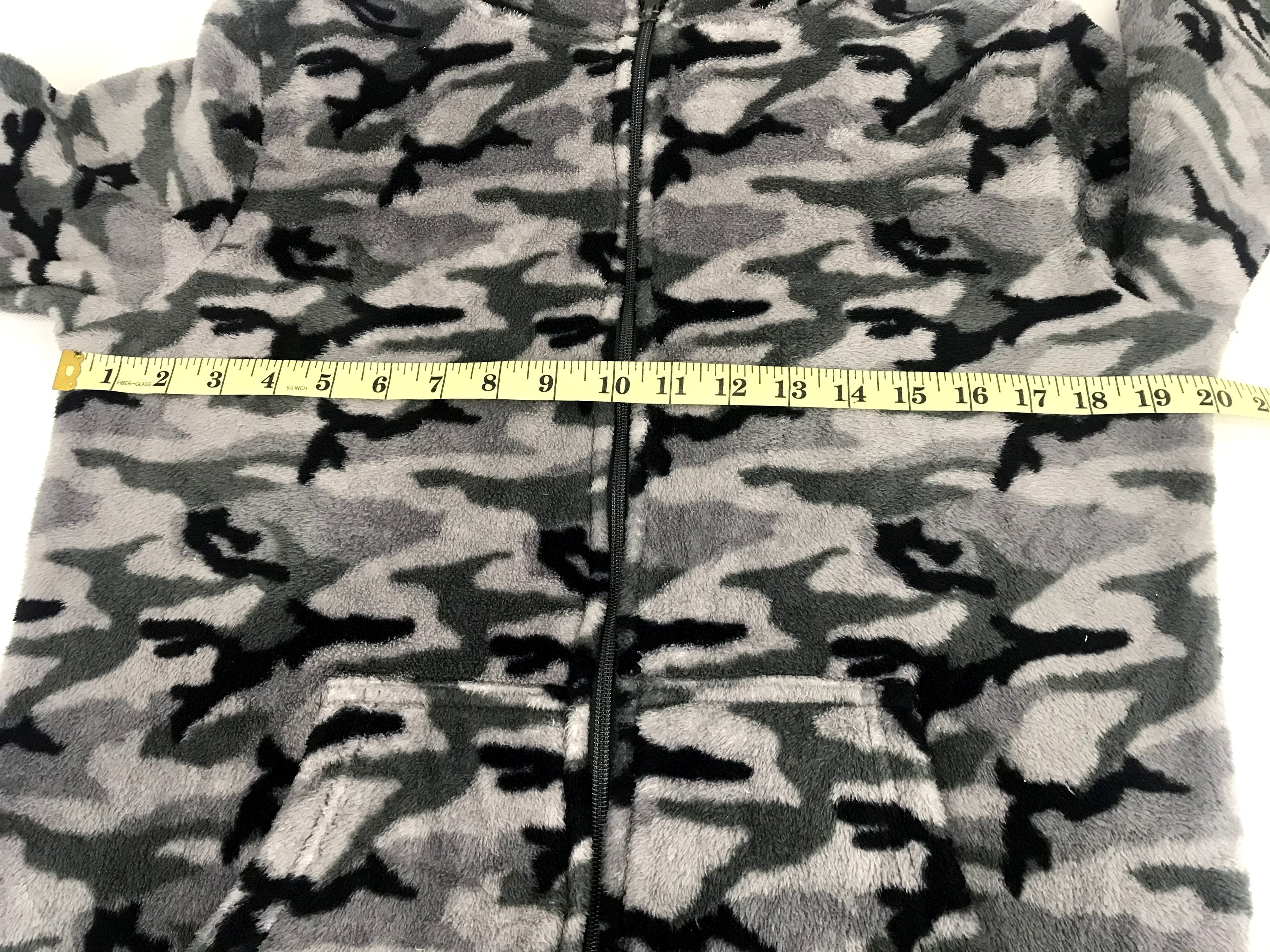 Japanese Brand Vintage Camouflage Style Fleece Hoodie Jacket Shirt Size US M / EU 48-50 / 2 - 8 Thumbnail