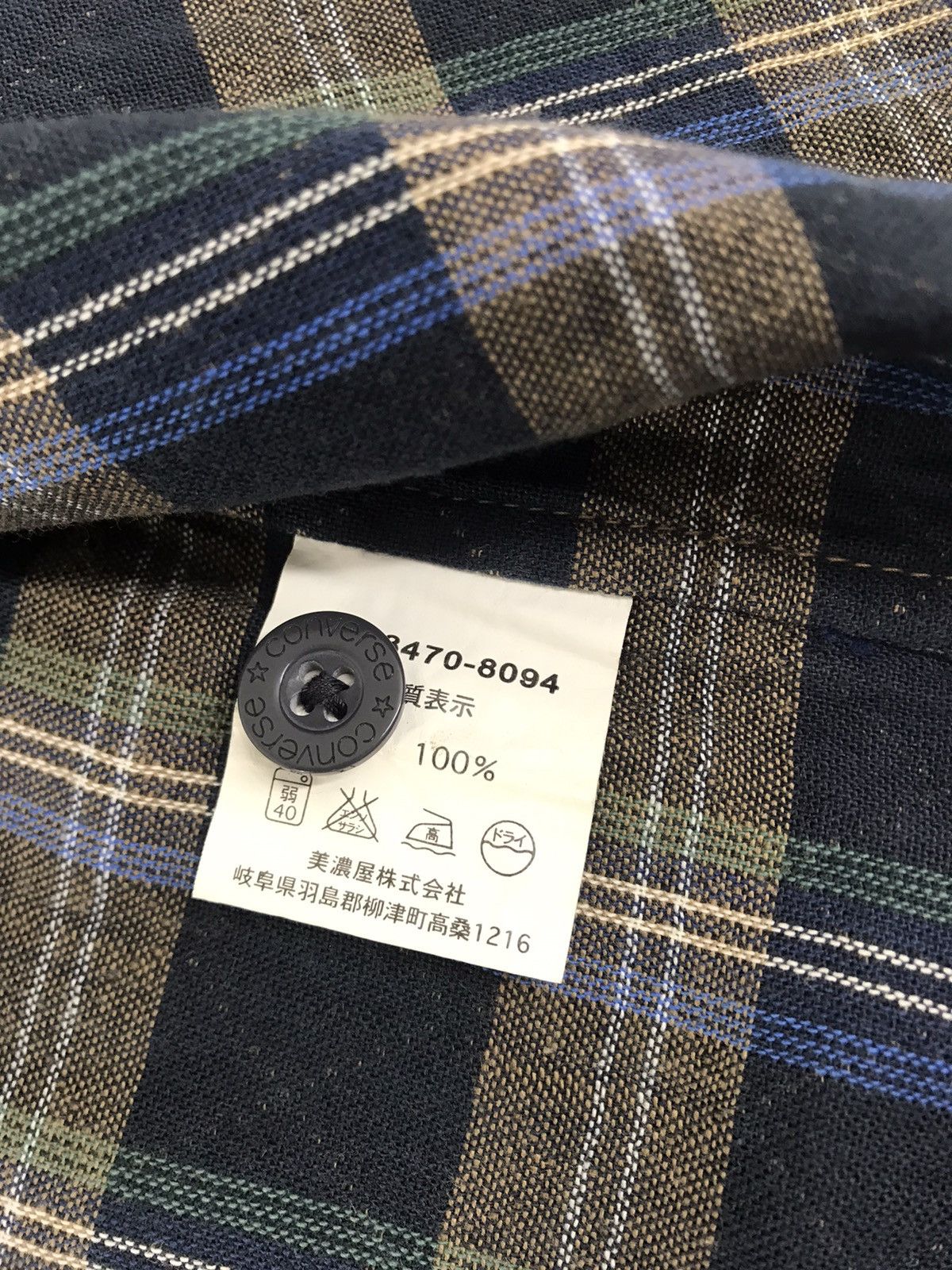 Converse × Vintage Converse Button Up Shirt Double Pockets Style Size US L / EU 52-54 / 3 - 8 Thumbnail