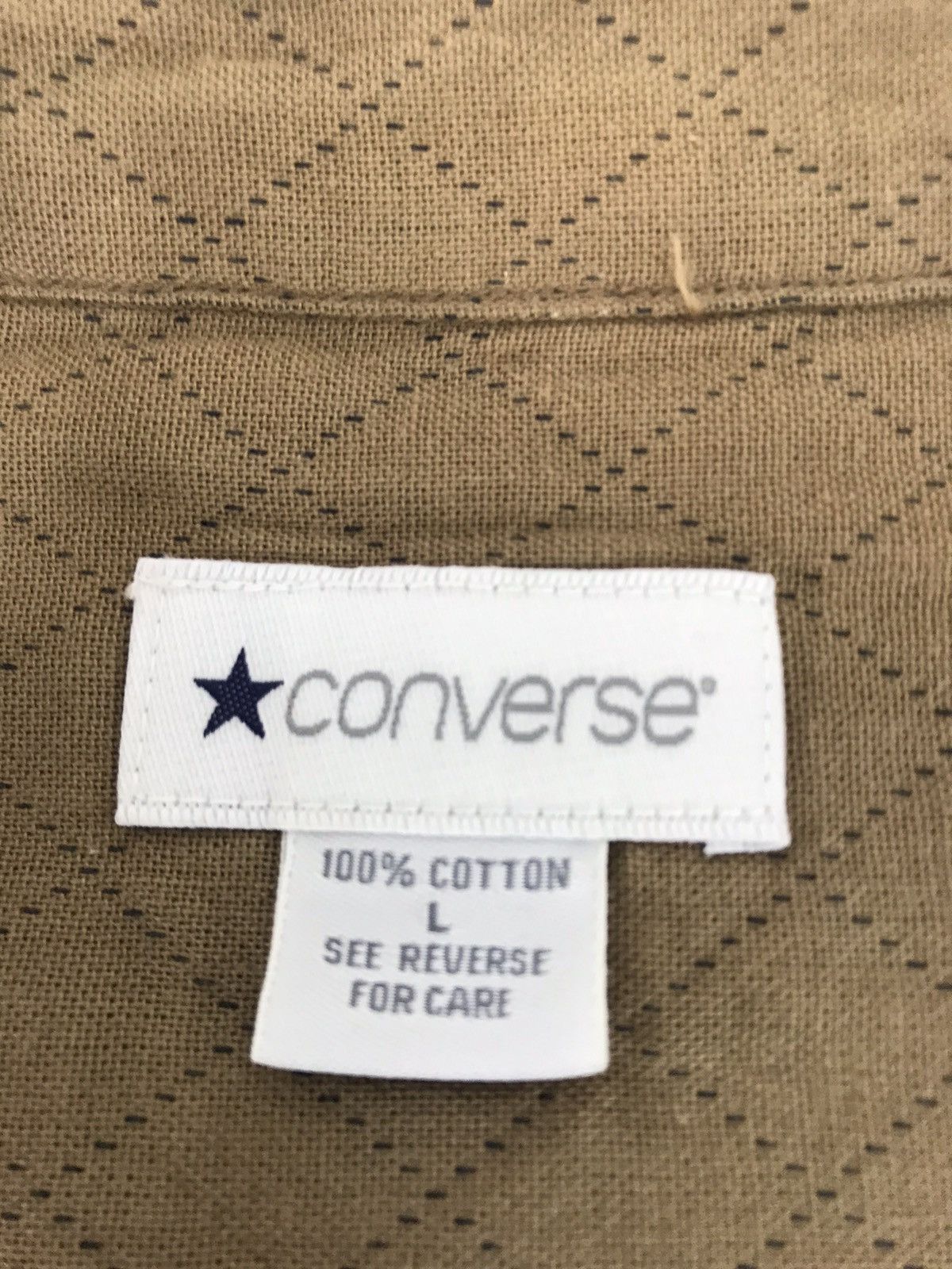 Converse × Vintage Converse Button Up Shirt Double Pockets Style Size US L / EU 52-54 / 3 - 6 Thumbnail