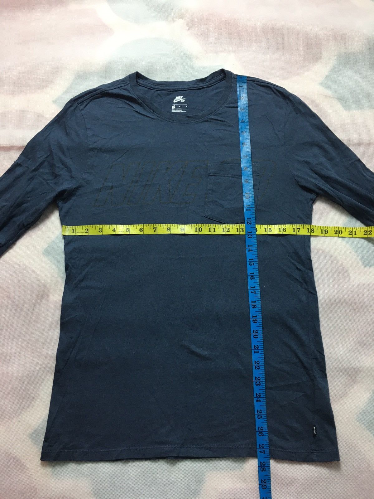 Nike Nike Spell Out Single Pocket Long Sleeve Size US S / EU 44-46 / 1 - 10 Thumbnail