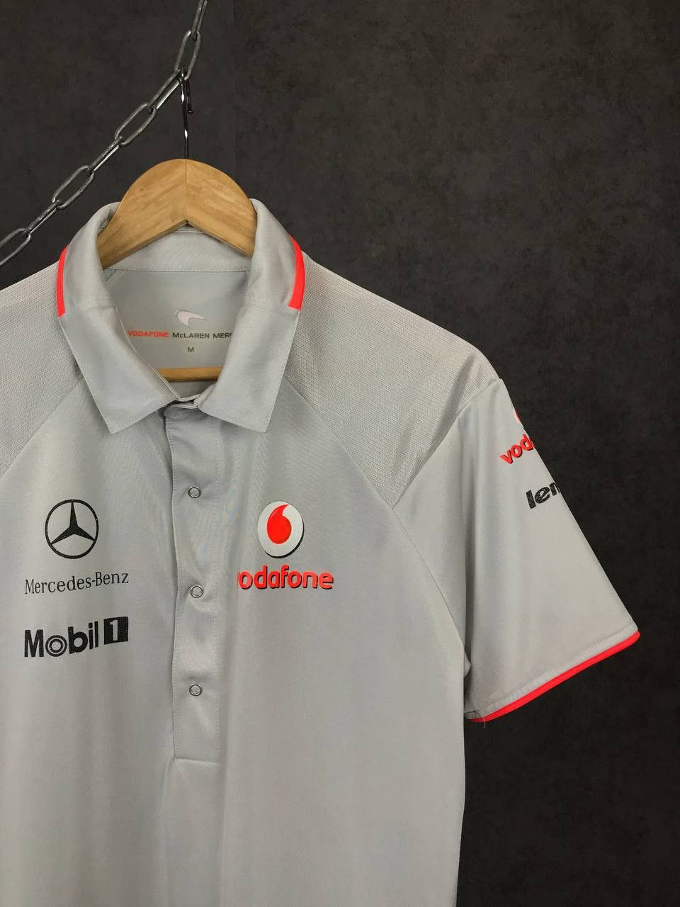 Mercedes-Benz McLaren Mercedes Benz racing overprinted polo tee Size US M / EU 48-50 / 2 - 4 Thumbnail