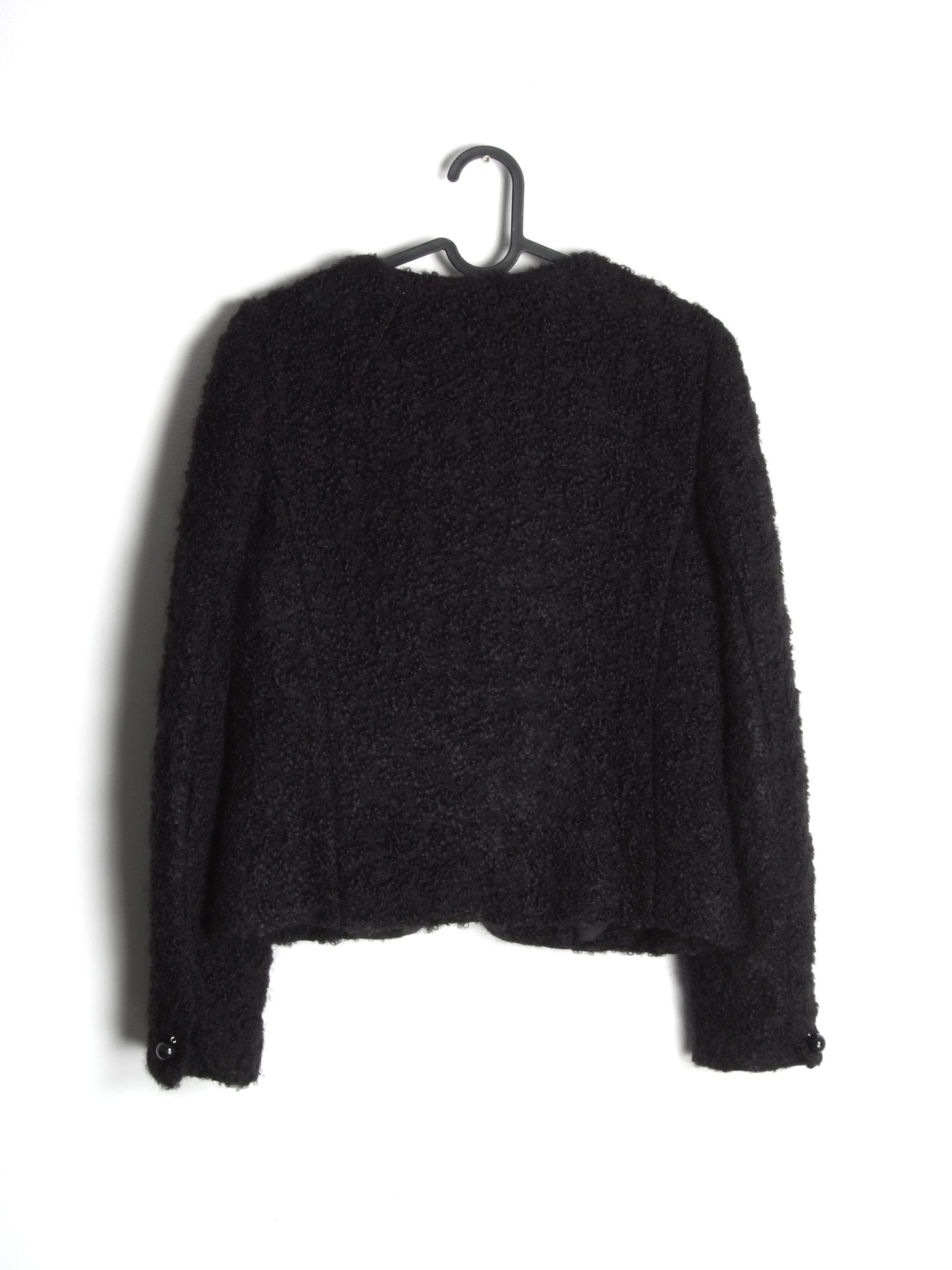 Tara Jarmon Wmns Tara Jarmon Boucle Chanel Mohair Style Jacket Size S / US 4 / IT 40 - 2 Thumbnail