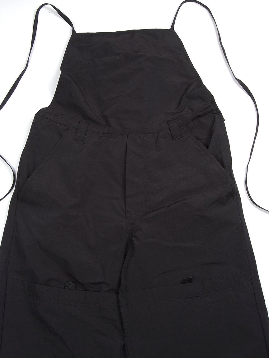 Marithe + Francois Girbaud Vintage Avangarde Nylon Black Utility Overalls Jumpsuit Size 27" / US 4 / IT 40 - 3 Thumbnail