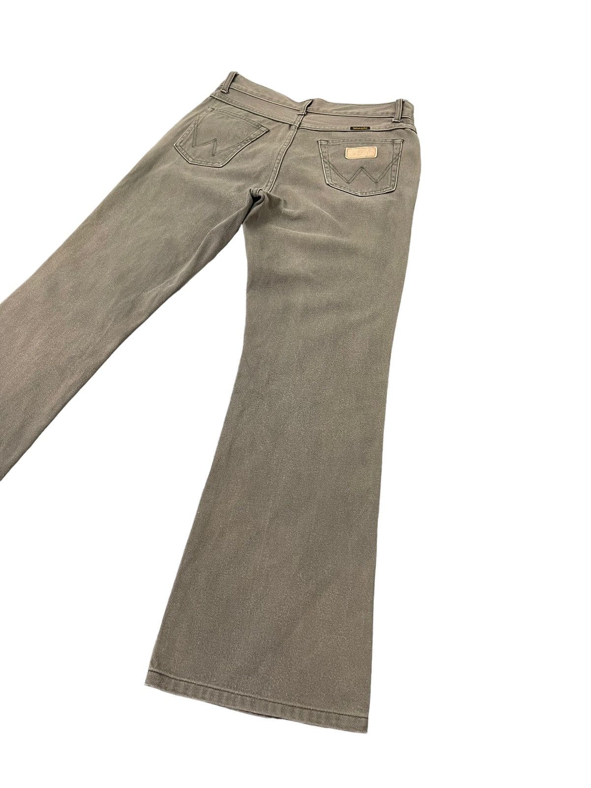 Japanese Brand Flare Jeans Wrangler Faded Boot Cut 5🟦3 Size US 30 / EU 46 - 12 Thumbnail