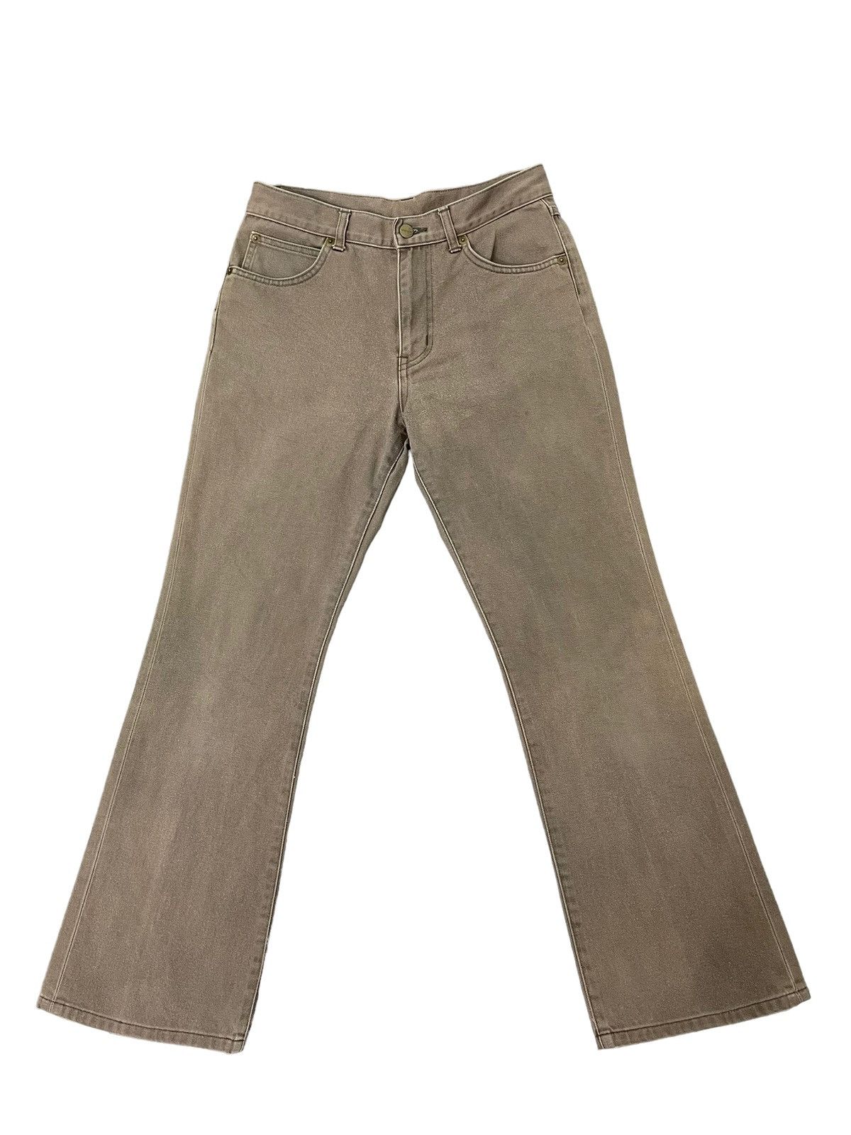 Japanese Brand Flare Jeans Wrangler Faded Boot Cut 5🟦3 Size US 30 / EU 46 - 2 Thumbnail