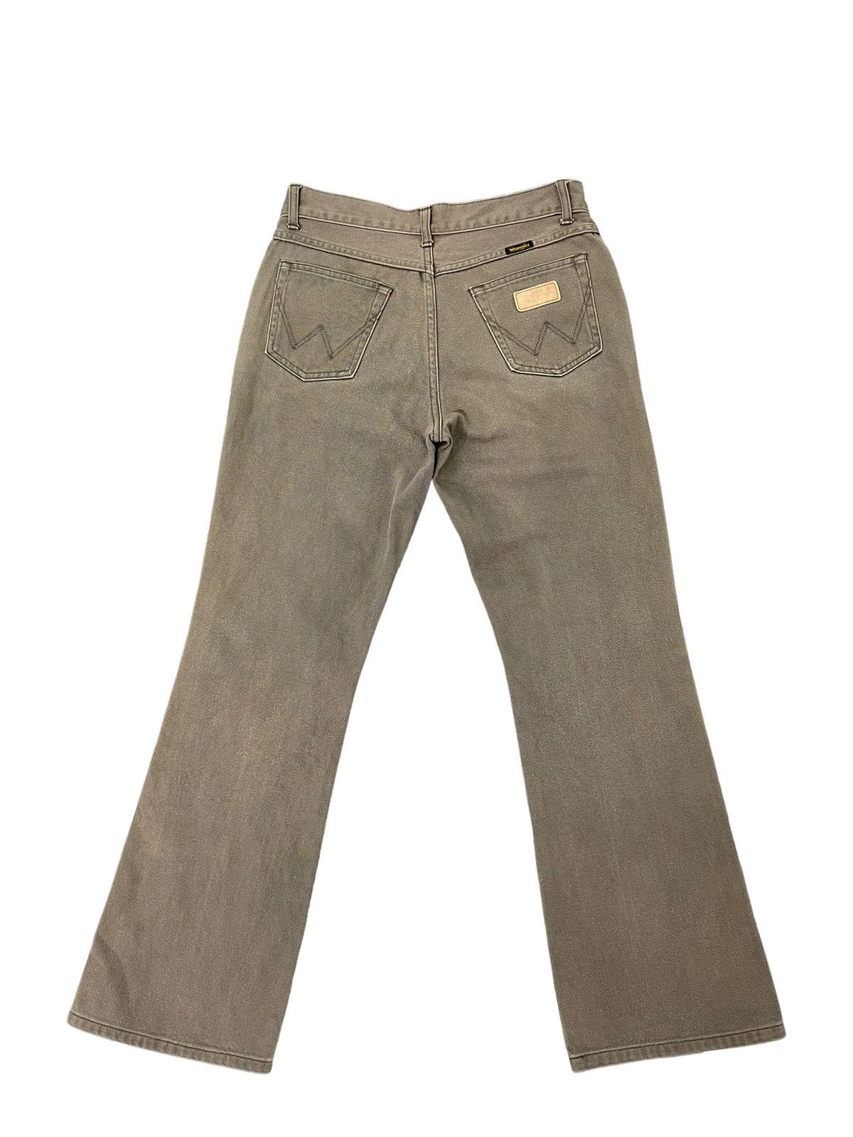 Japanese Brand Flare Jeans Wrangler Faded Boot Cut 5🟦3 Size US 30 / EU 46 - 10 Thumbnail