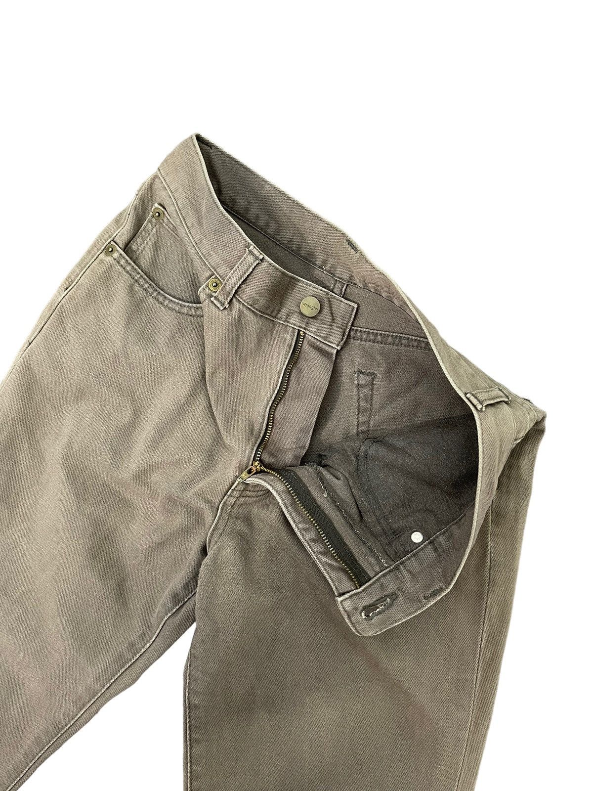 Japanese Brand Flare Jeans Wrangler Faded Boot Cut 5🟦3 Size US 30 / EU 46 - 9 Thumbnail