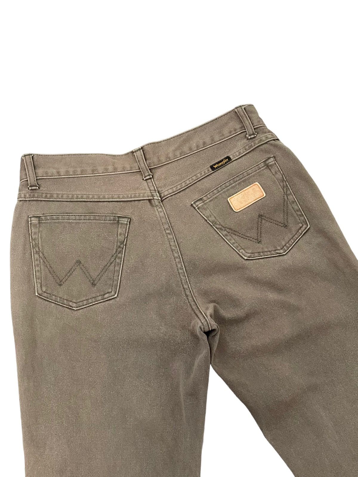 Japanese Brand Flare Jeans Wrangler Faded Boot Cut 5🟦3 Size US 30 / EU 46 - 17 Thumbnail