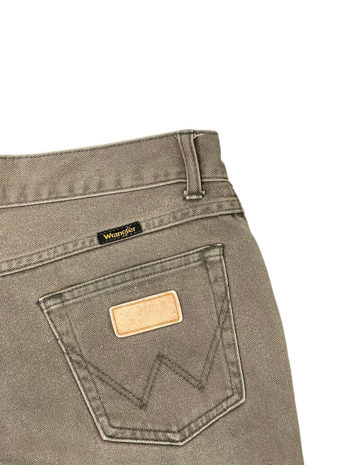 Japanese Brand Flare Jeans Wrangler Faded Boot Cut 5🟦3 Size US 30 / EU 46 - 18 Thumbnail