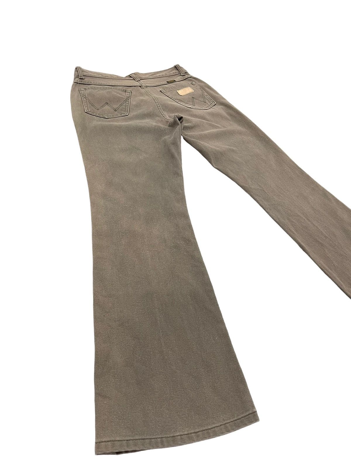 Japanese Brand Flare Jeans Wrangler Faded Boot Cut 5🟦3 Size US 30 / EU 46 - 11 Thumbnail
