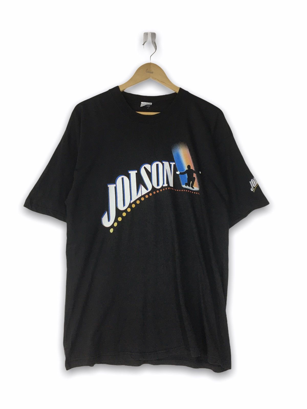 Band Tees × Vintage Vintage Al Jolson you ain’t heard nothing yet movies 90s Size US L / EU 52-54 / 3 - 1 Thumbnail