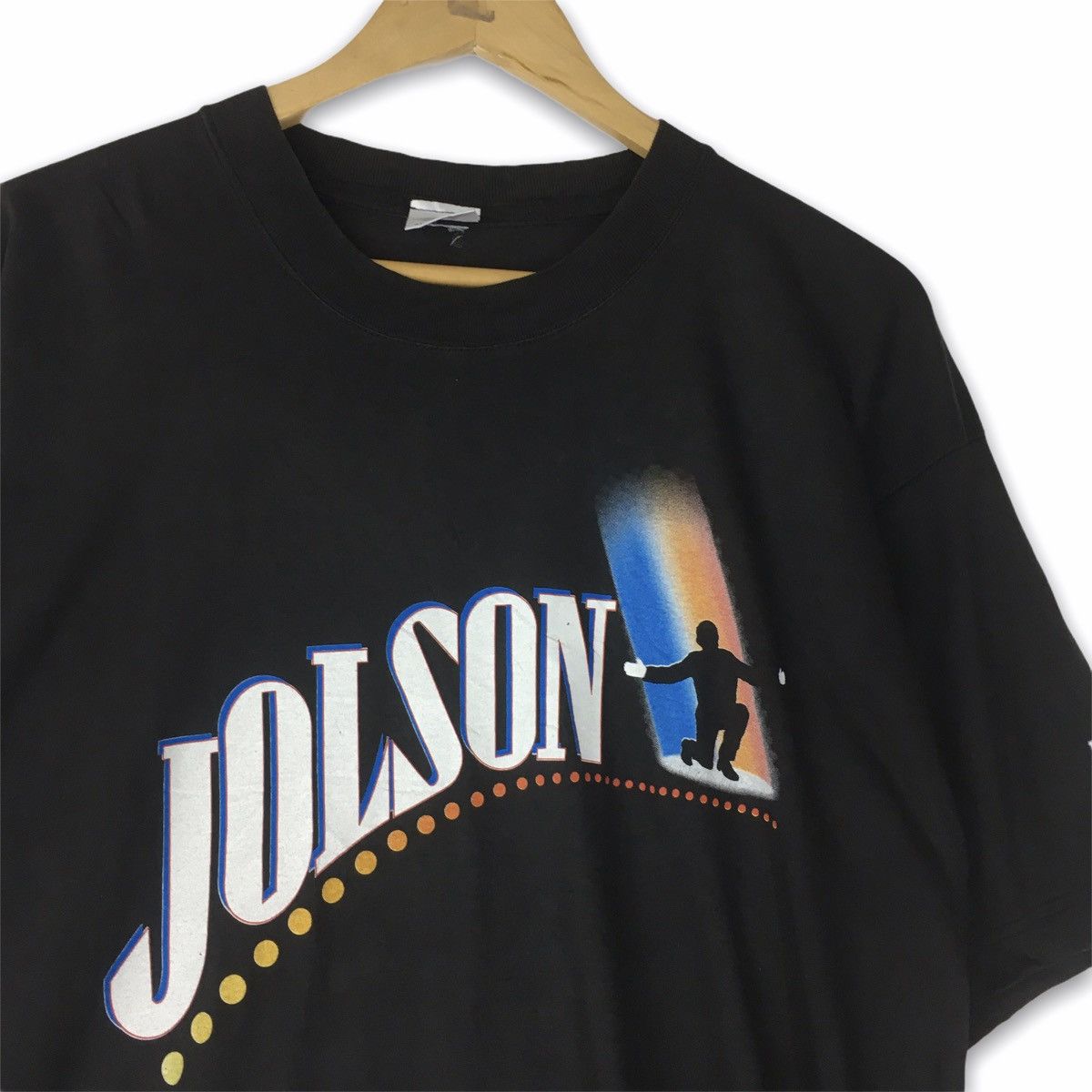 Band Tees × Vintage Vintage Al Jolson you ain’t heard nothing yet movies 90s Size US L / EU 52-54 / 3 - 3 Thumbnail