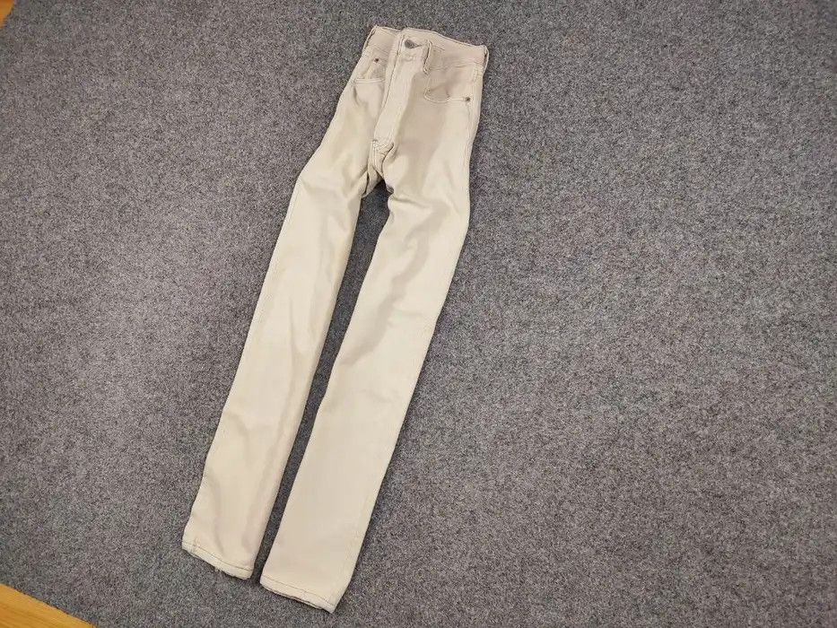 Levi's Vintage 90's levis 501 Beige faded Denim Jeans made in usa Size US 31 - 2 Thumbnail