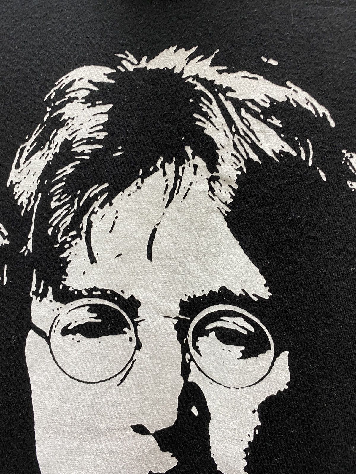 Band Tees John Lennon T Shirt (The Beatles) Men’s L Black Big Logo Size US L / EU 52-54 / 3 - 8 Thumbnail