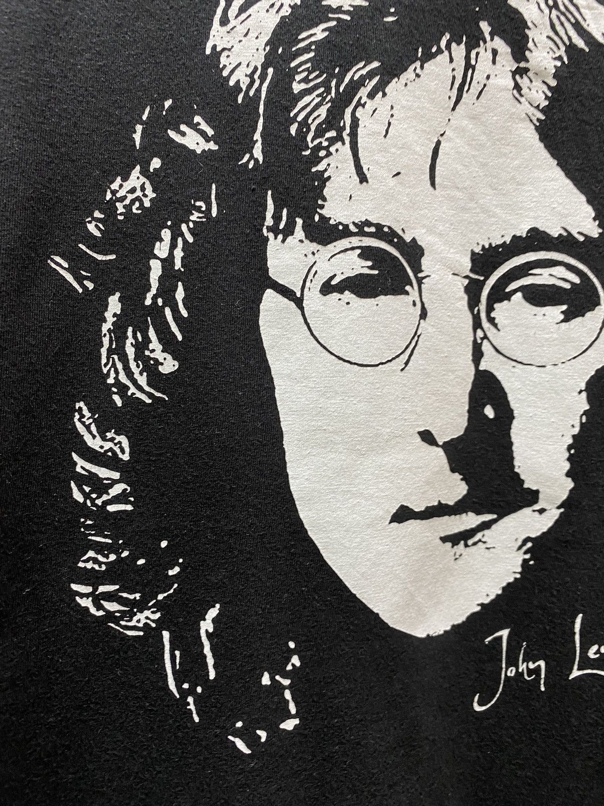 Band Tees John Lennon T Shirt (The Beatles) Men’s L Black Big Logo Size US L / EU 52-54 / 3 - 10 Thumbnail