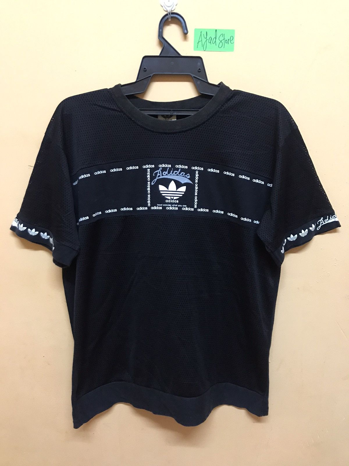 Vintage ‼️VTG ADIDAS MESH TSHIRT RUN DMC Size US M / EU 48-50 / 2 - 1 Thumbnail