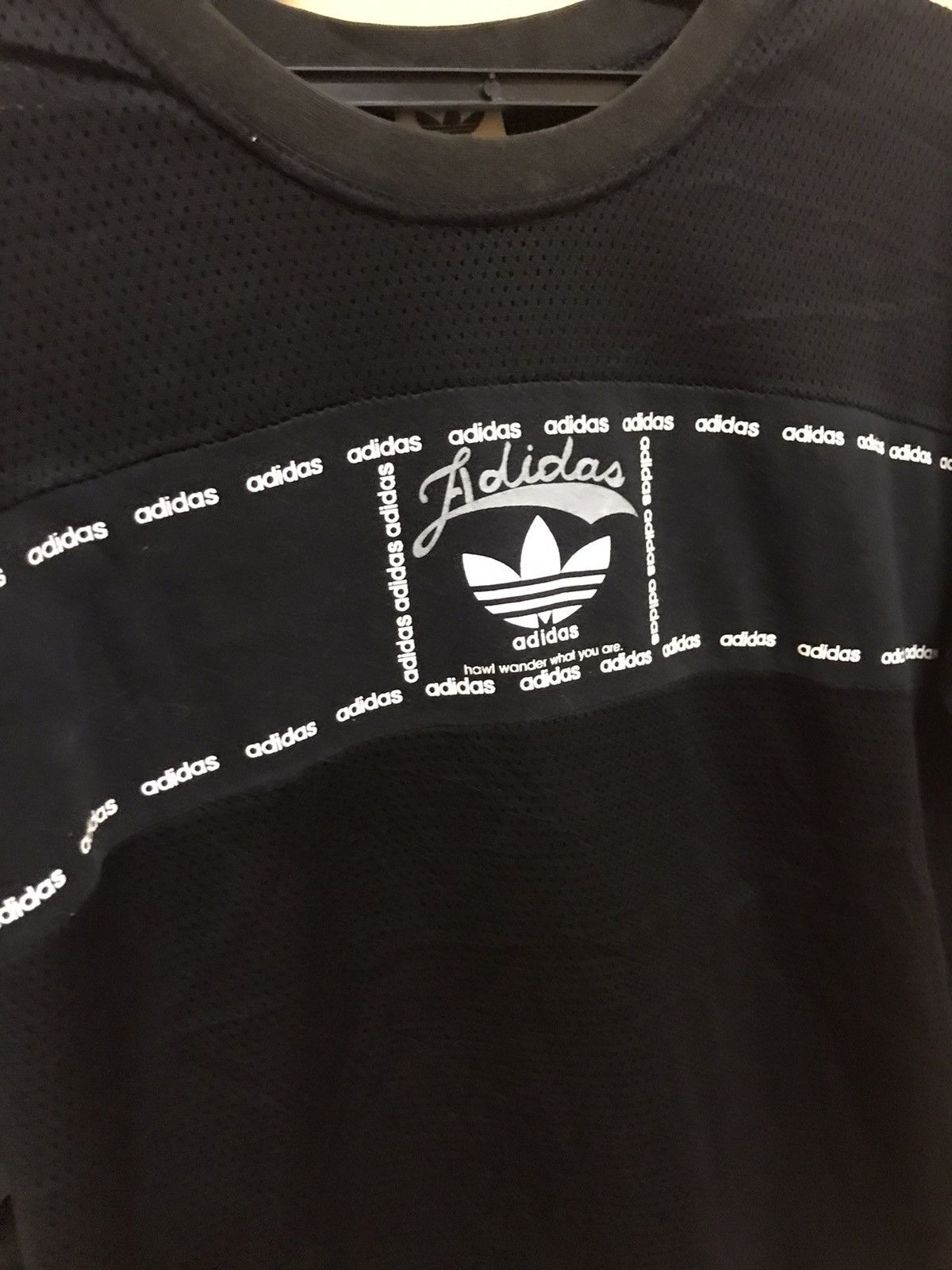 Vintage ‼️VTG ADIDAS MESH TSHIRT RUN DMC Size US M / EU 48-50 / 2 - 6 Thumbnail