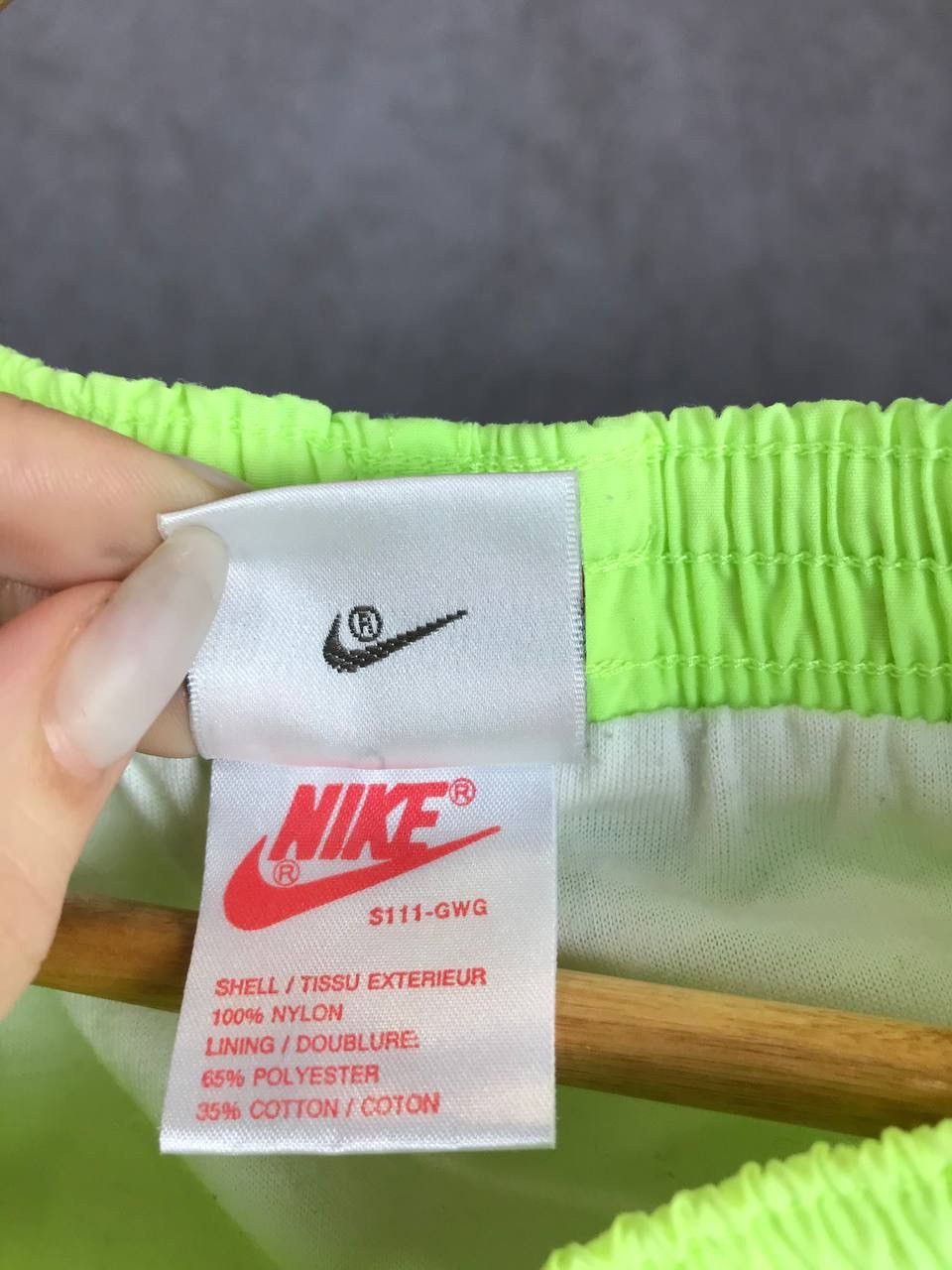 Nike × Vintage Nike swoosh streetwear vintage shorts Size US 32 / EU 48 - 4 Thumbnail