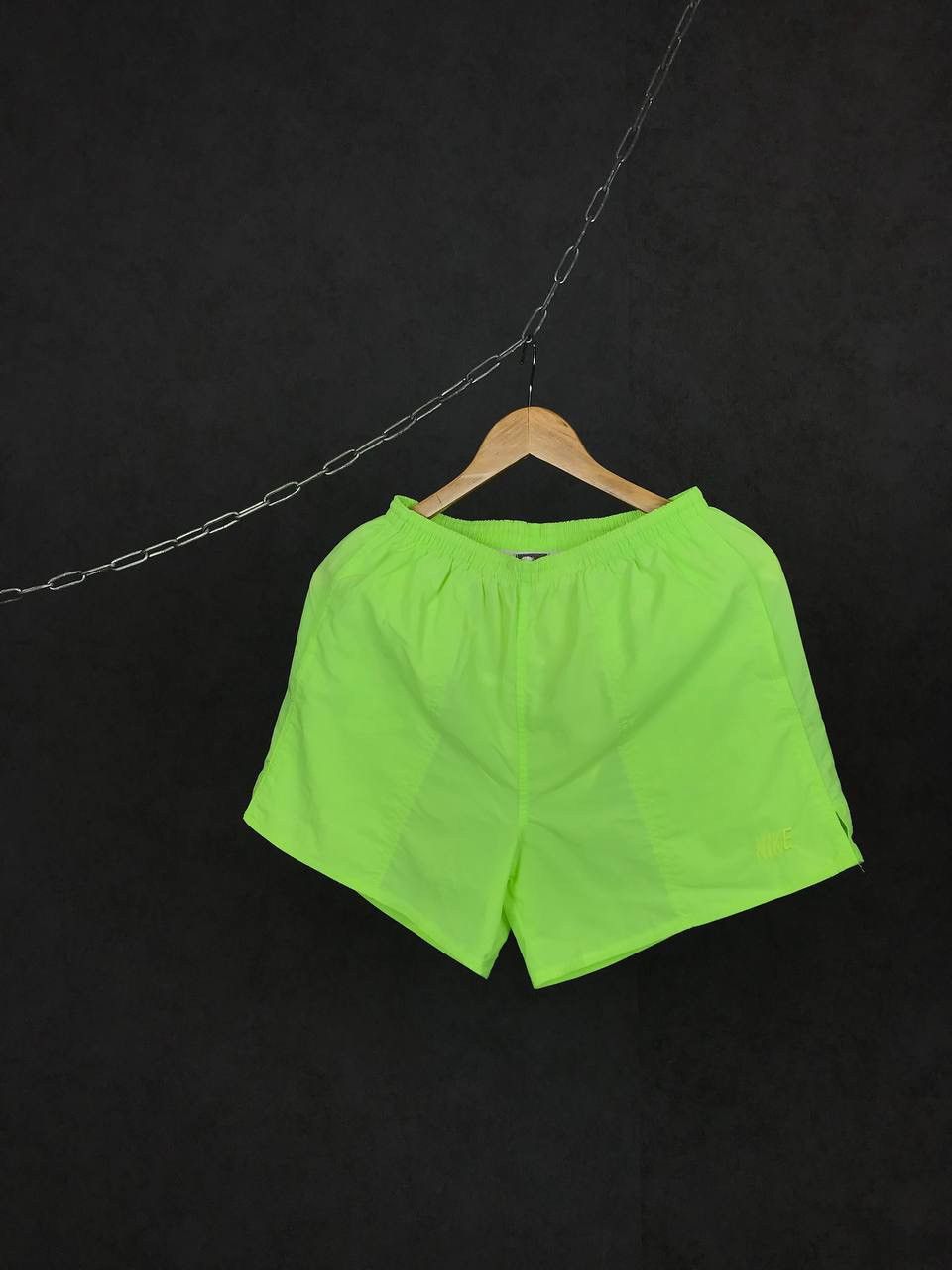 Nike × Vintage Nike swoosh streetwear vintage shorts Size US 32 / EU 48 - 1 Thumbnail