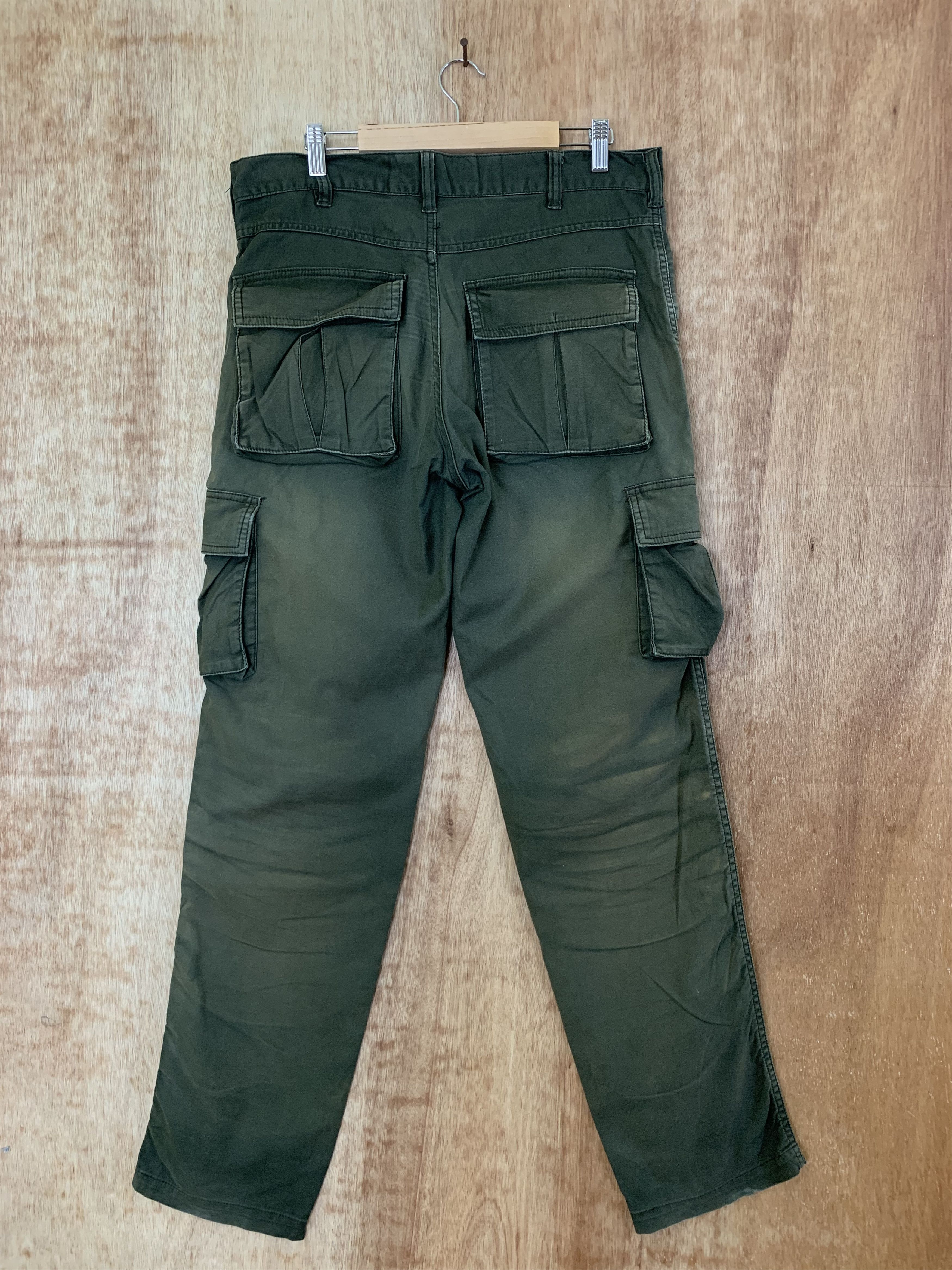 Vintage Global Work Cargo Pants Multipocket Streetwear