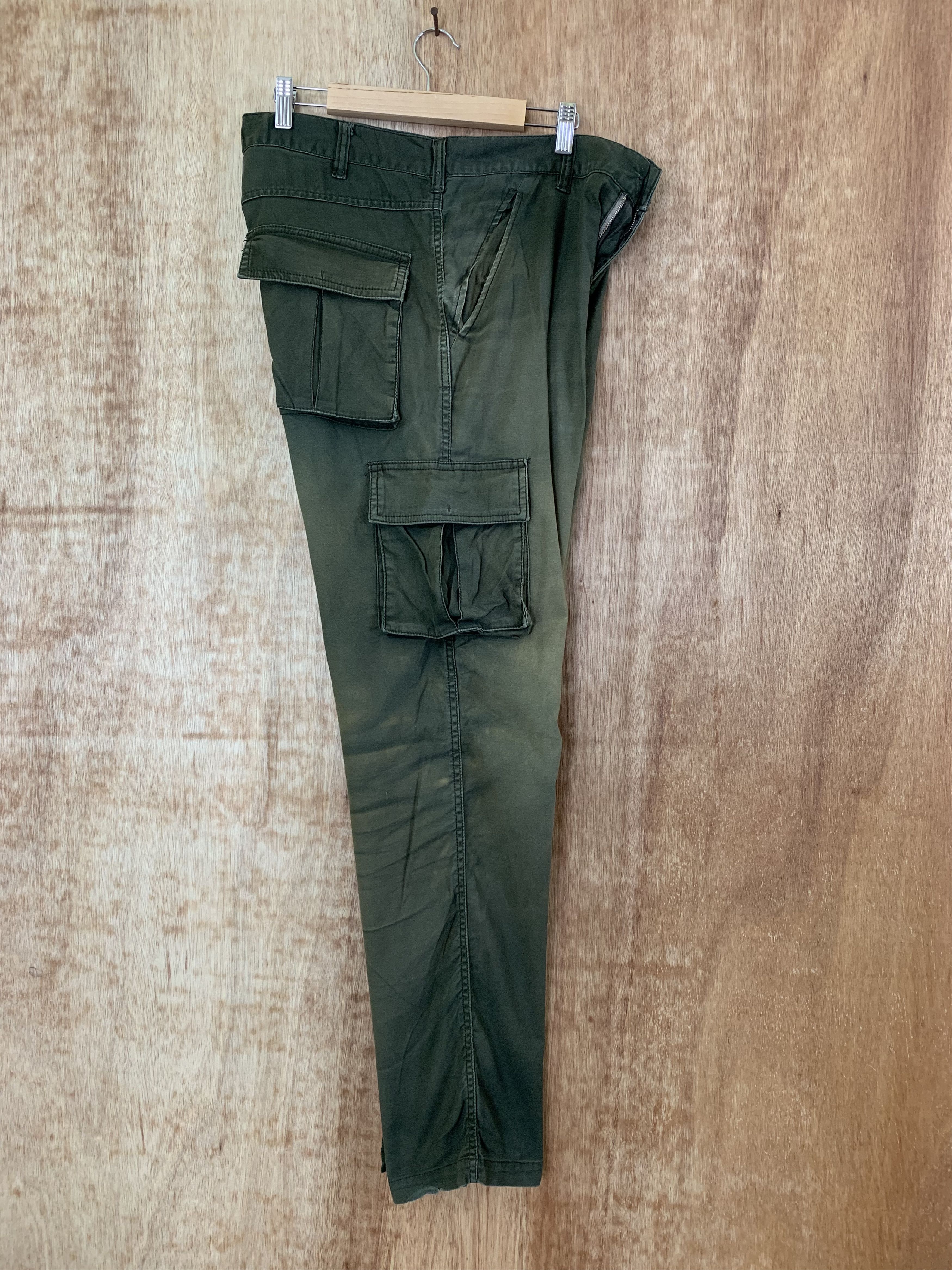 Vintage Global Work Cargo Pants Multipocket Streetwear