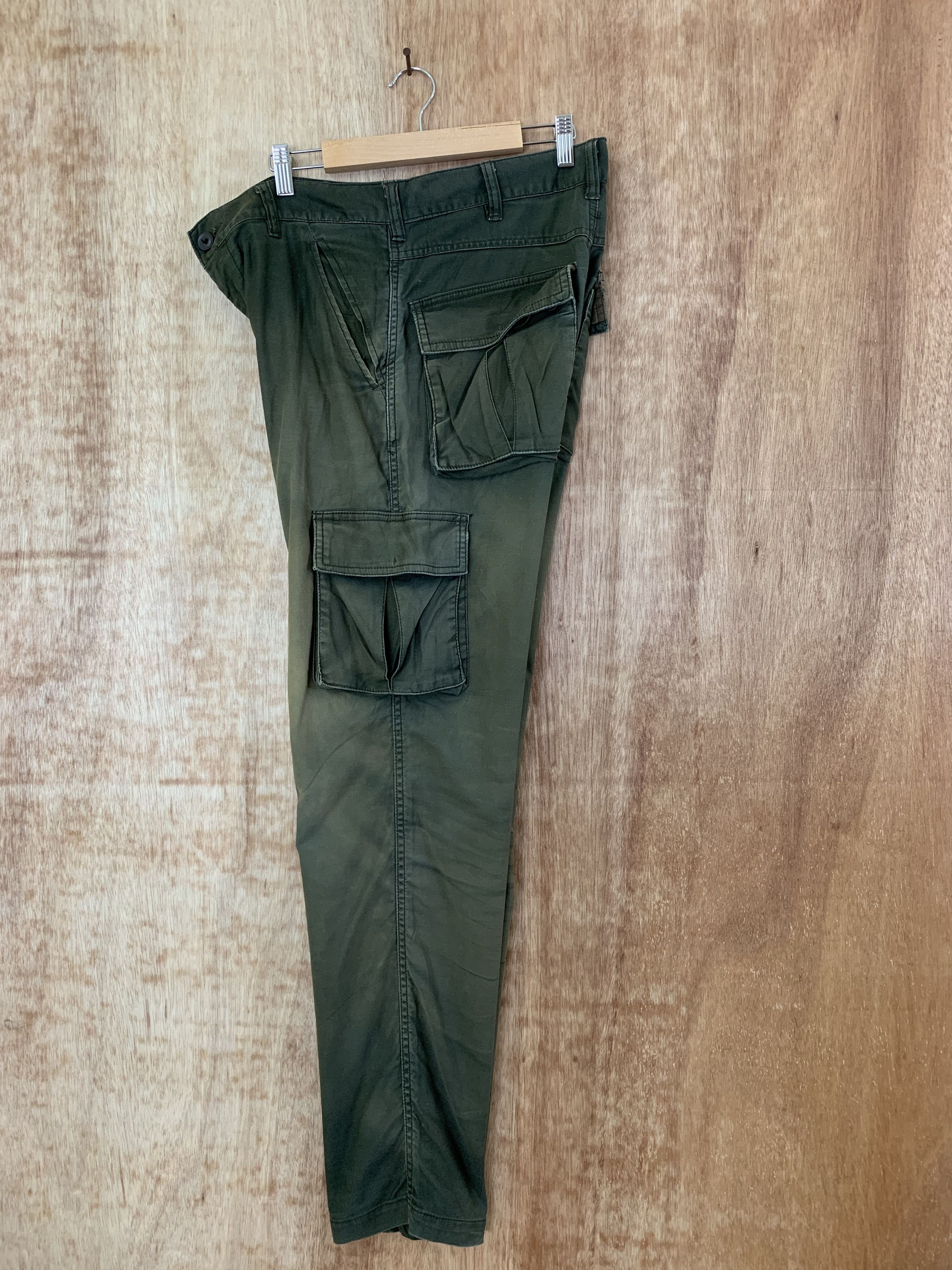 Vintage Global Work Cargo Pants Multipocket Streetwear