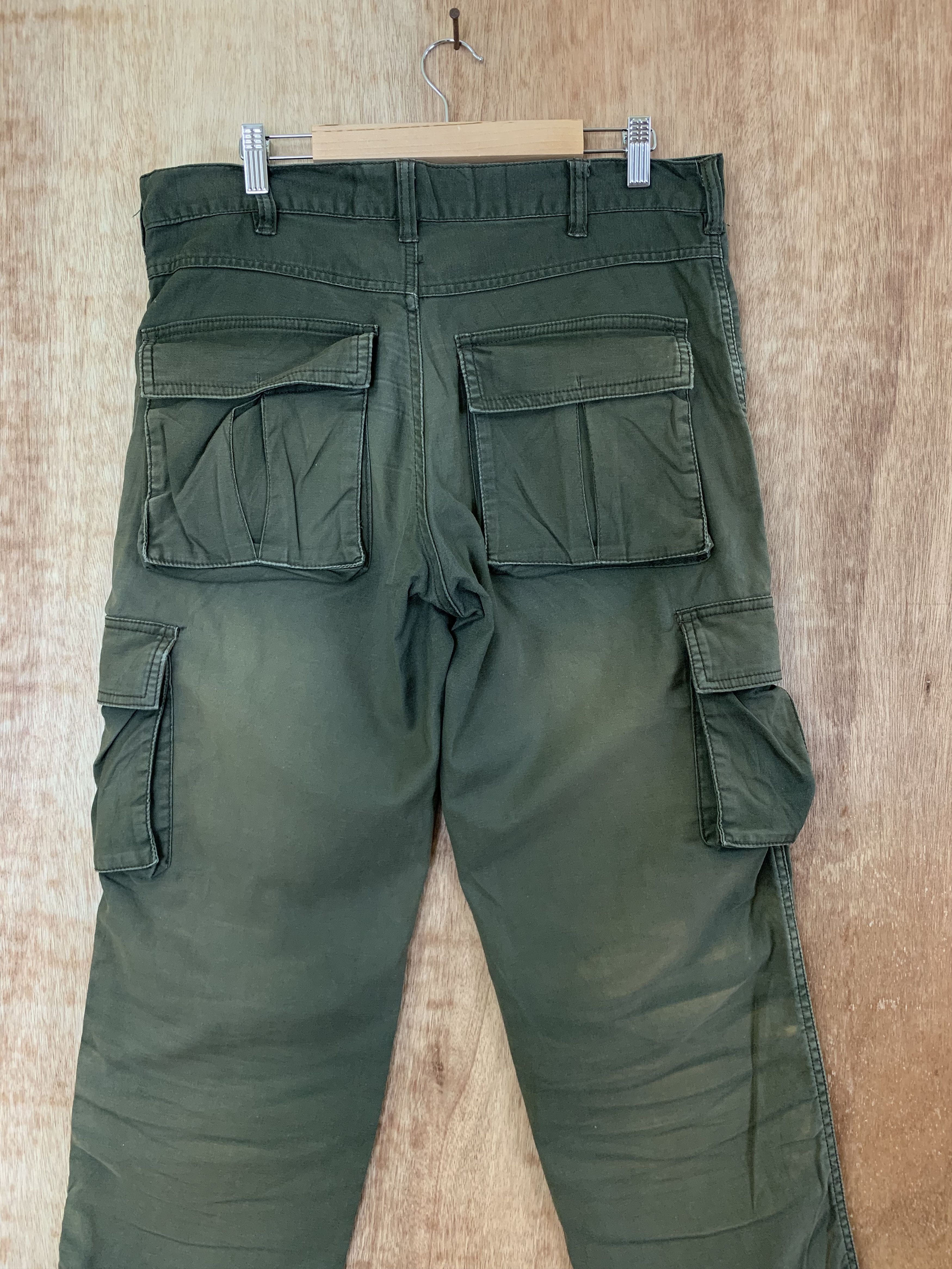 Vintage Global Work Cargo Pants Multipocket Streetwear