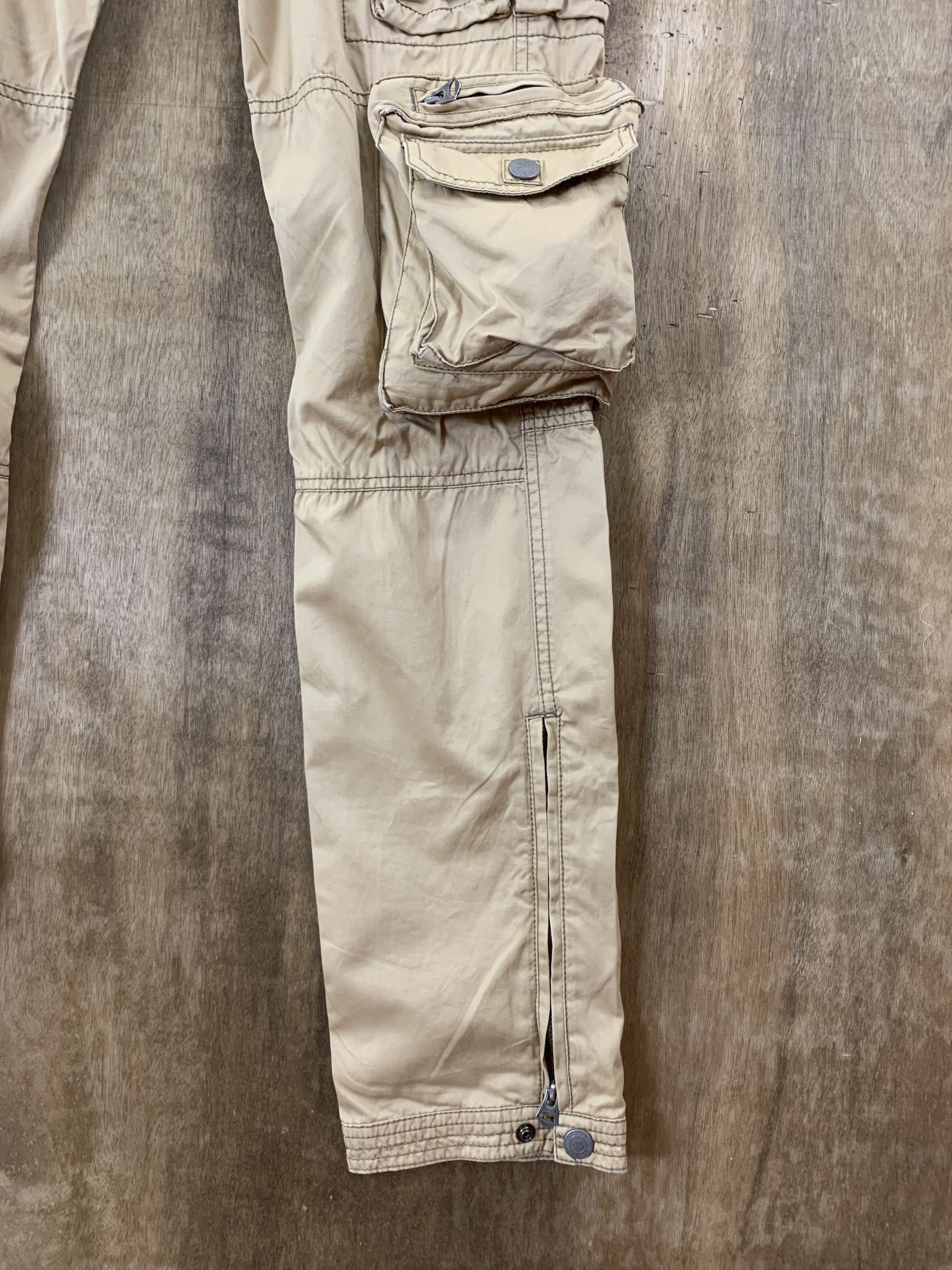 Japanese Brand Rattle Trap Cargo Pants 12 Pocket Multipocket Streetwear Size US 28 / EU 44 - 9 Thumbnail