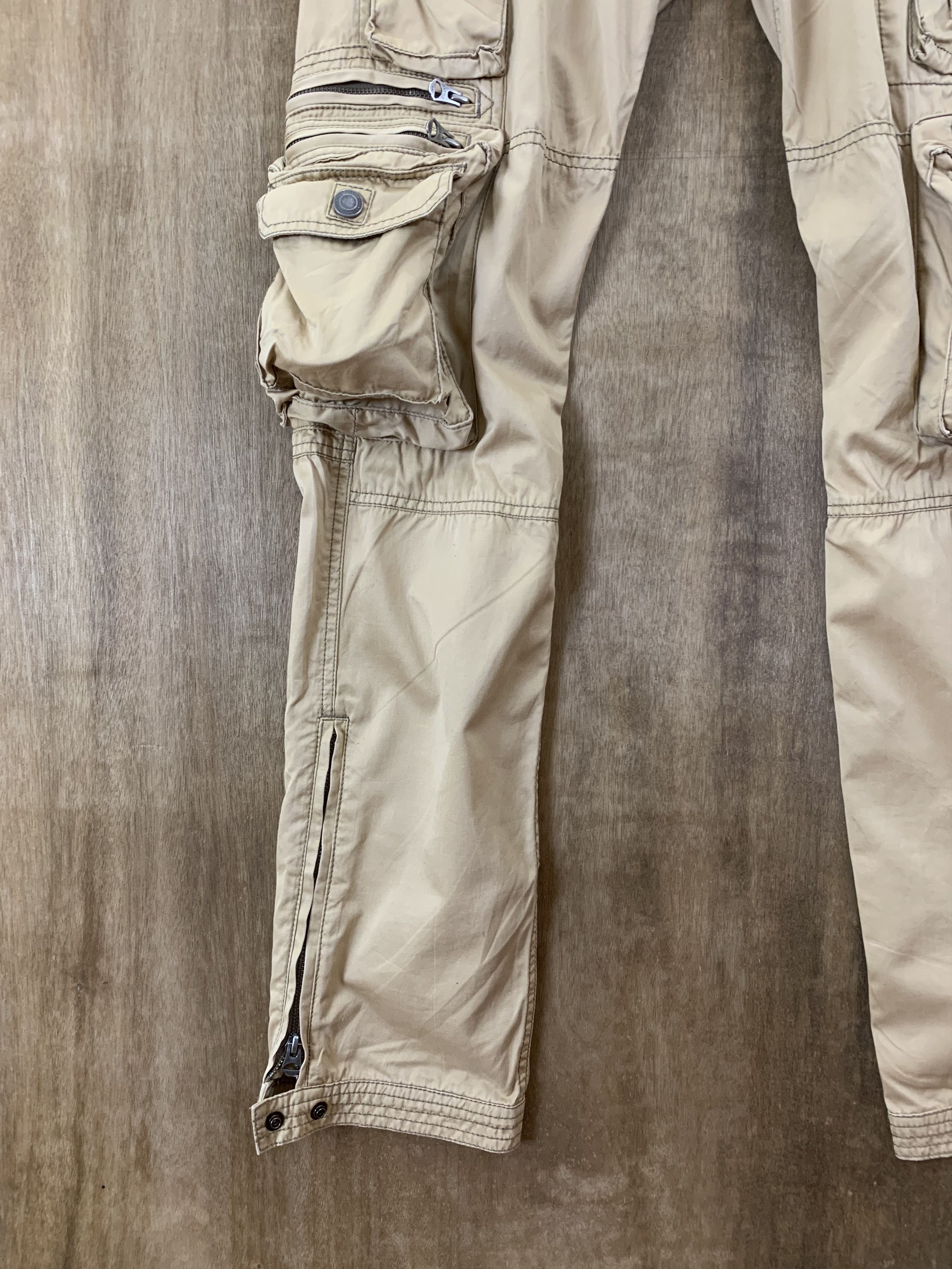 Japanese Brand Rattle Trap Cargo Pants 12 Pocket Multipocket Streetwear Size US 28 / EU 44 - 8 Thumbnail