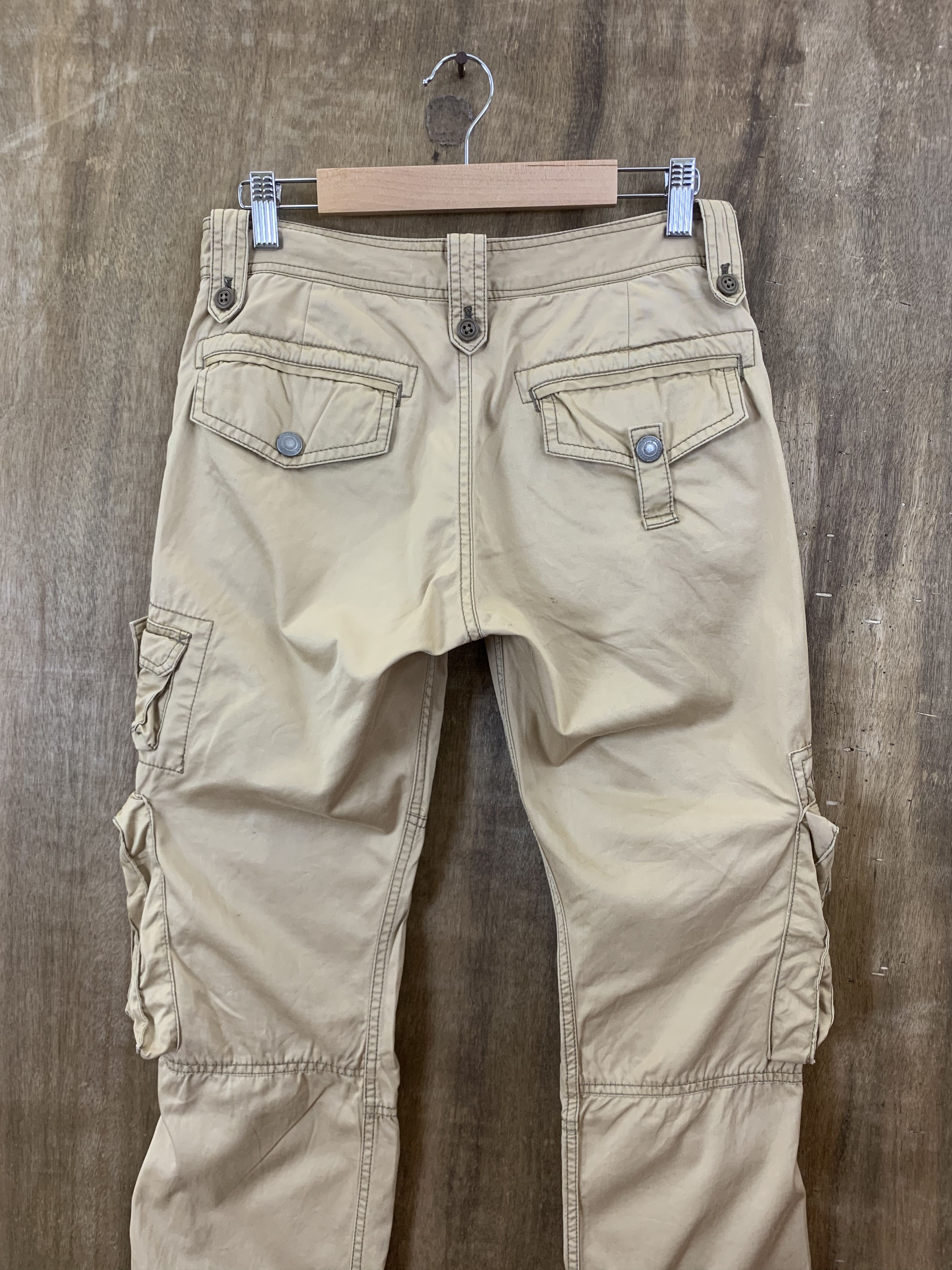 Japanese Brand Rattle Trap Cargo Pants 12 Pocket Multipocket Streetwear Size US 28 / EU 44 - 13 Thumbnail