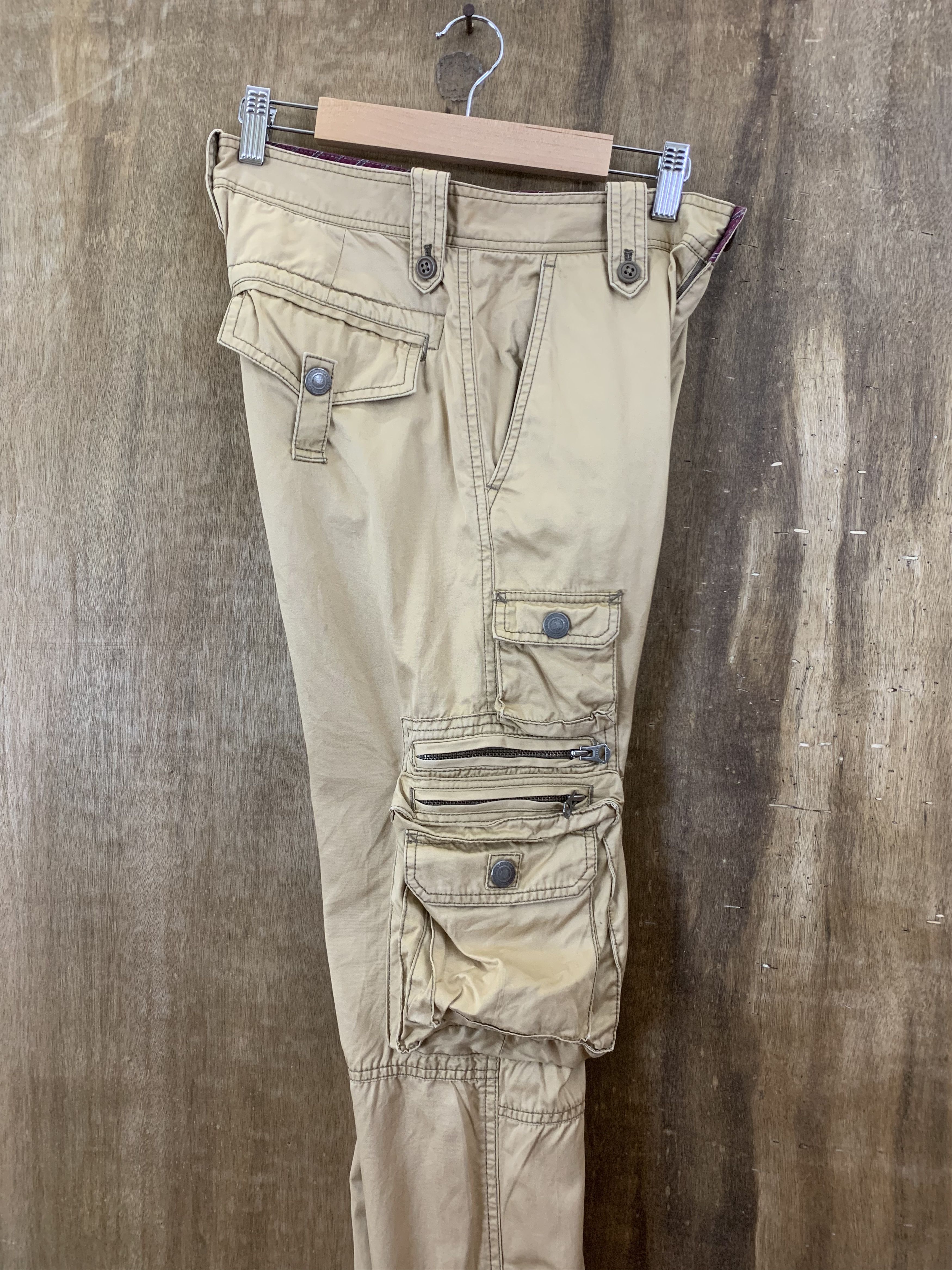 Japanese Brand Rattle Trap Cargo Pants 12 Pocket Multipocket Streetwear Size US 28 / EU 44 - 18 Thumbnail