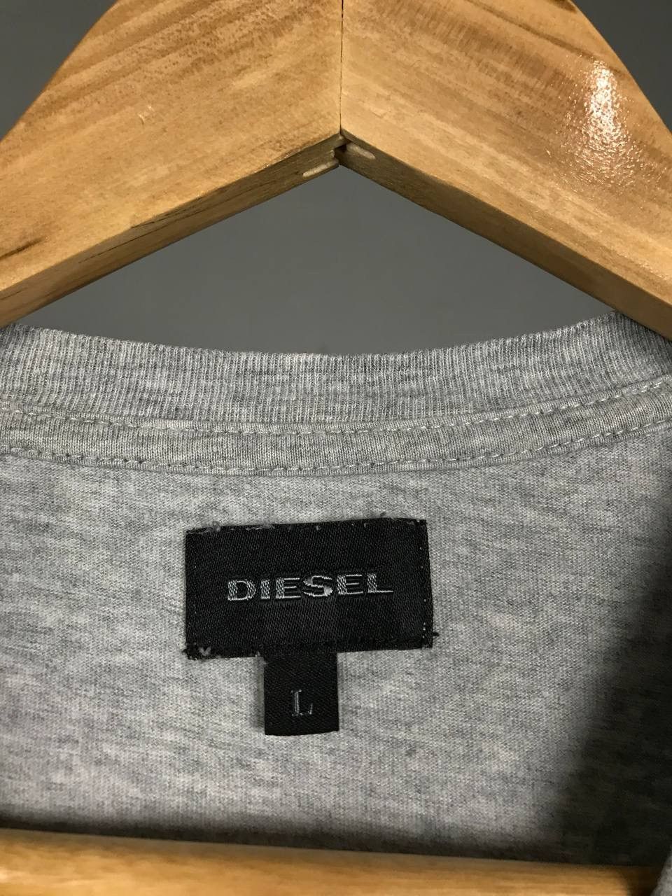 Diesel Diesel luxury streetwear center logo tee Size US L / EU 52-54 / 3 - 4 Thumbnail