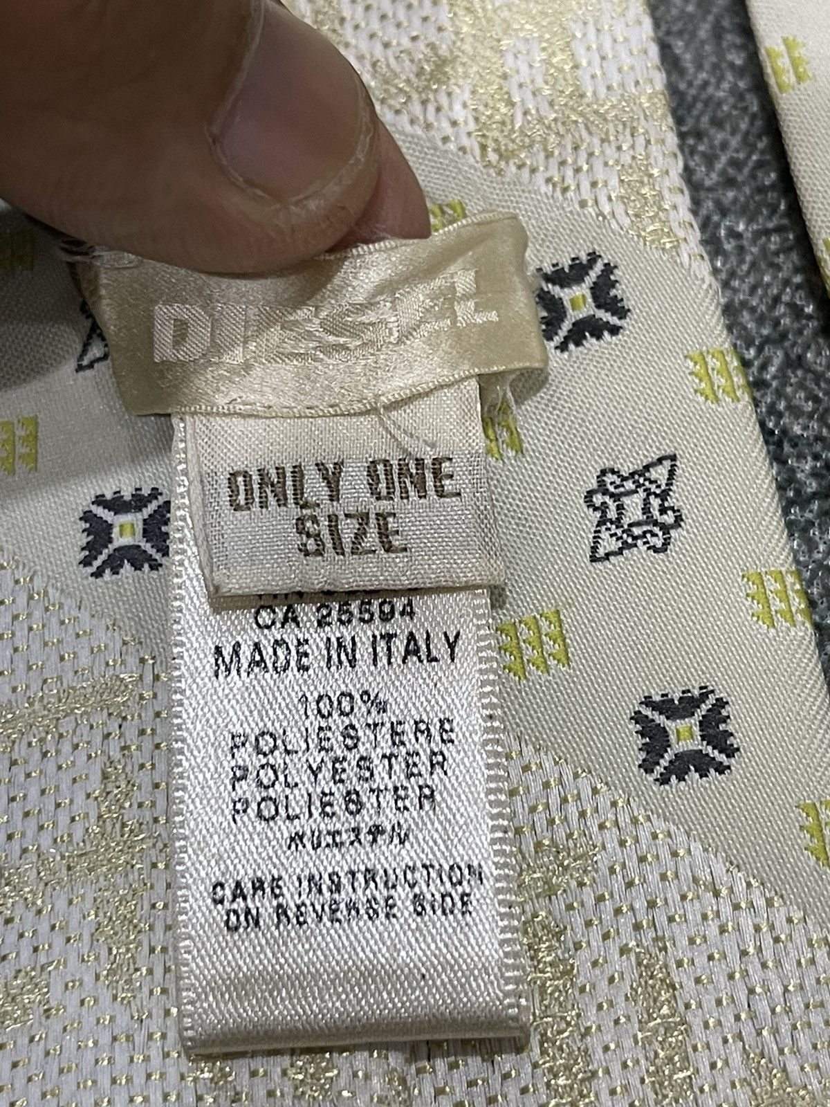 Diesel DIESEL Tie Made in Italy Size ONE SIZE - 7 Thumbnail