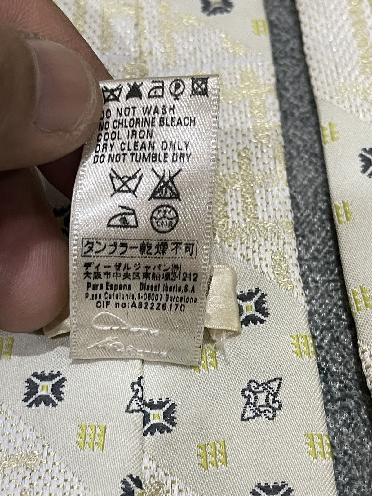 Diesel DIESEL Tie Made in Italy Size ONE SIZE - 9 Thumbnail