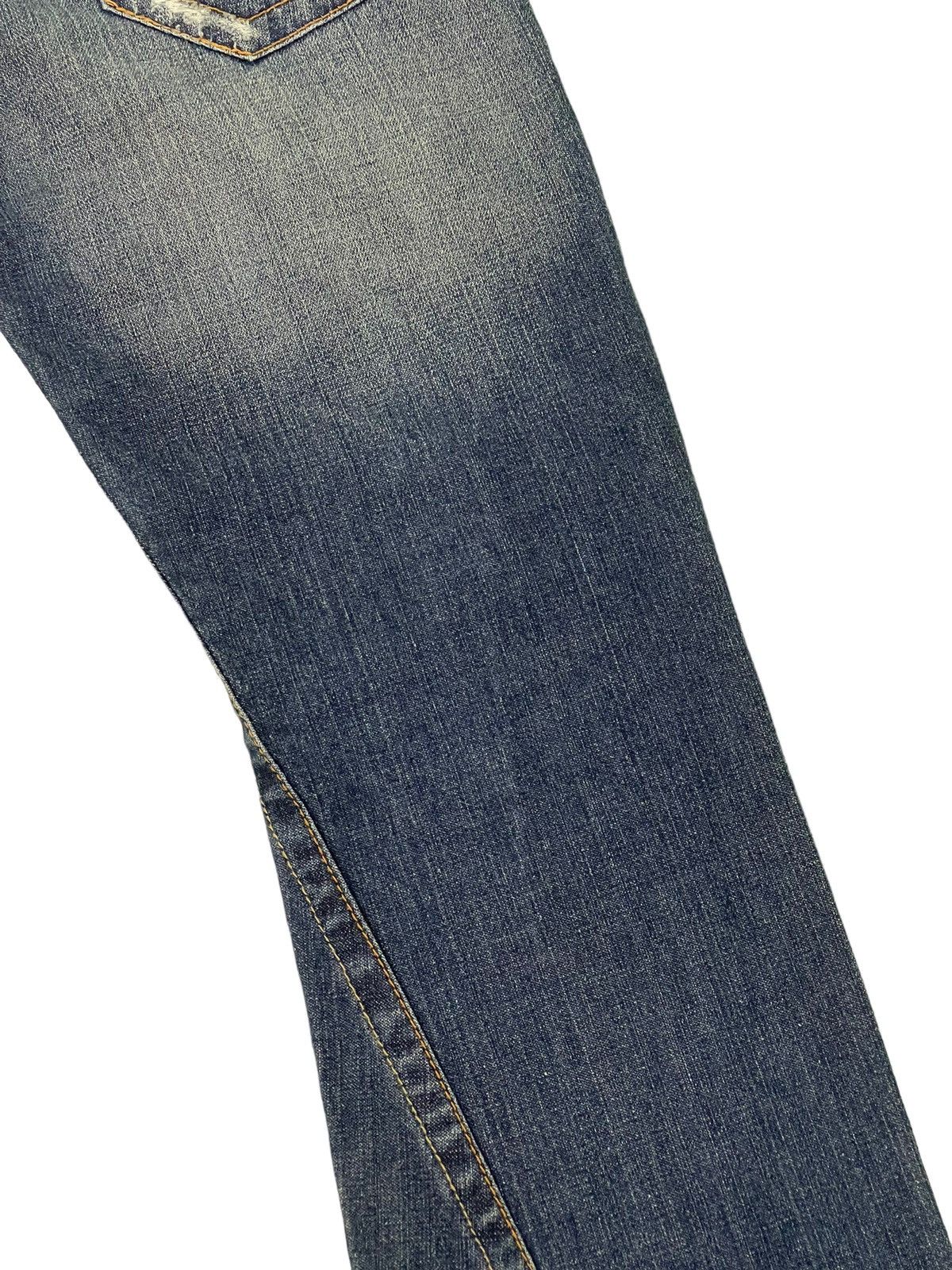 Japanese Brand Flare Jeans True Religion Low Rise Distres Boot Cut 5🟦3 Size US 30 / EU 46 - 16 Thumbnail