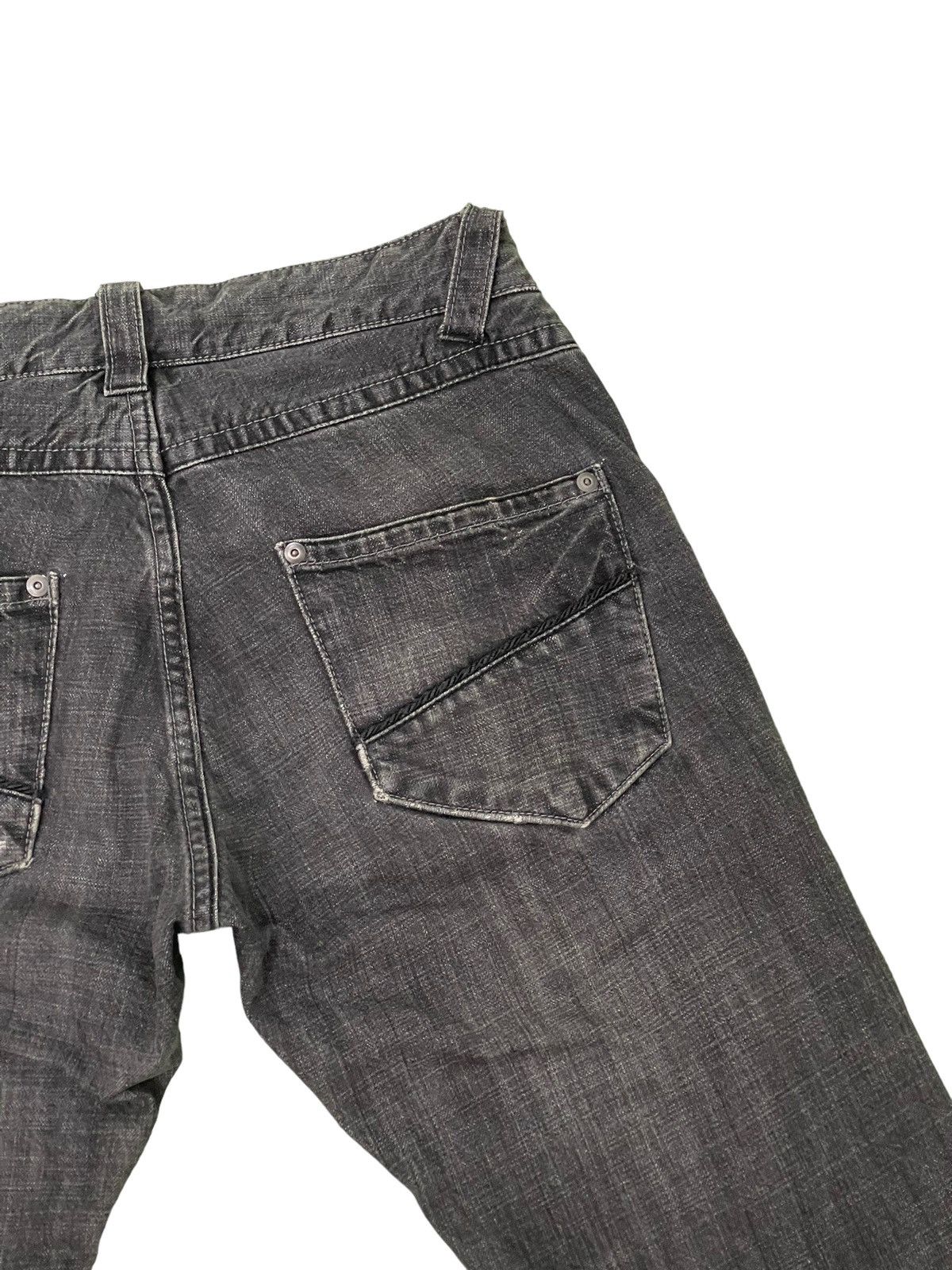 Japanese Brand Flare Jeans XXixisz Faded Denim Boot Cut 5🟦3 Size US 30 / EU 46 - 19 Thumbnail