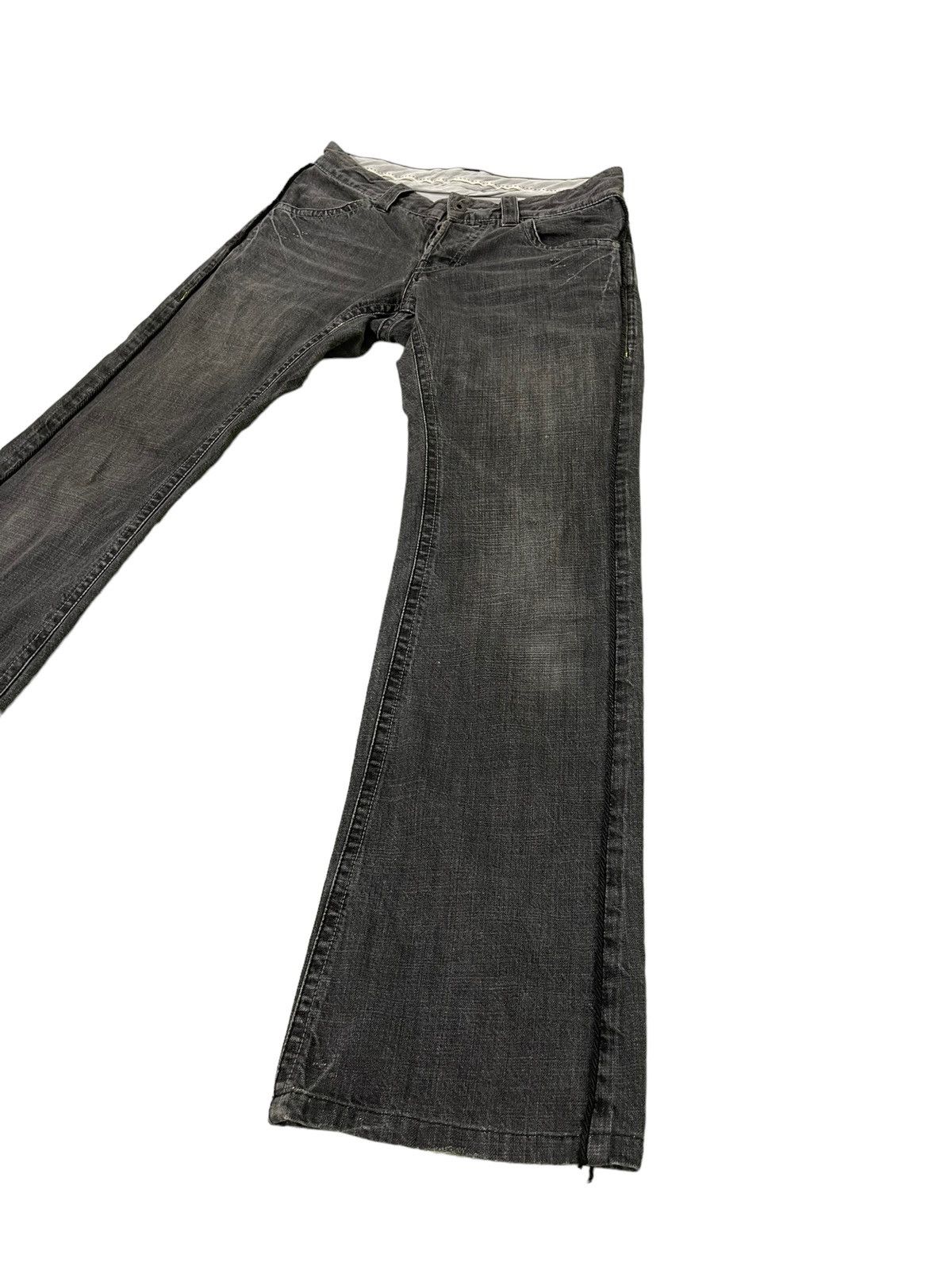 Japanese Brand Flare Jeans XXixisz Faded Denim Boot Cut 5🟦3 Size US 30 / EU 46 - 3 Thumbnail