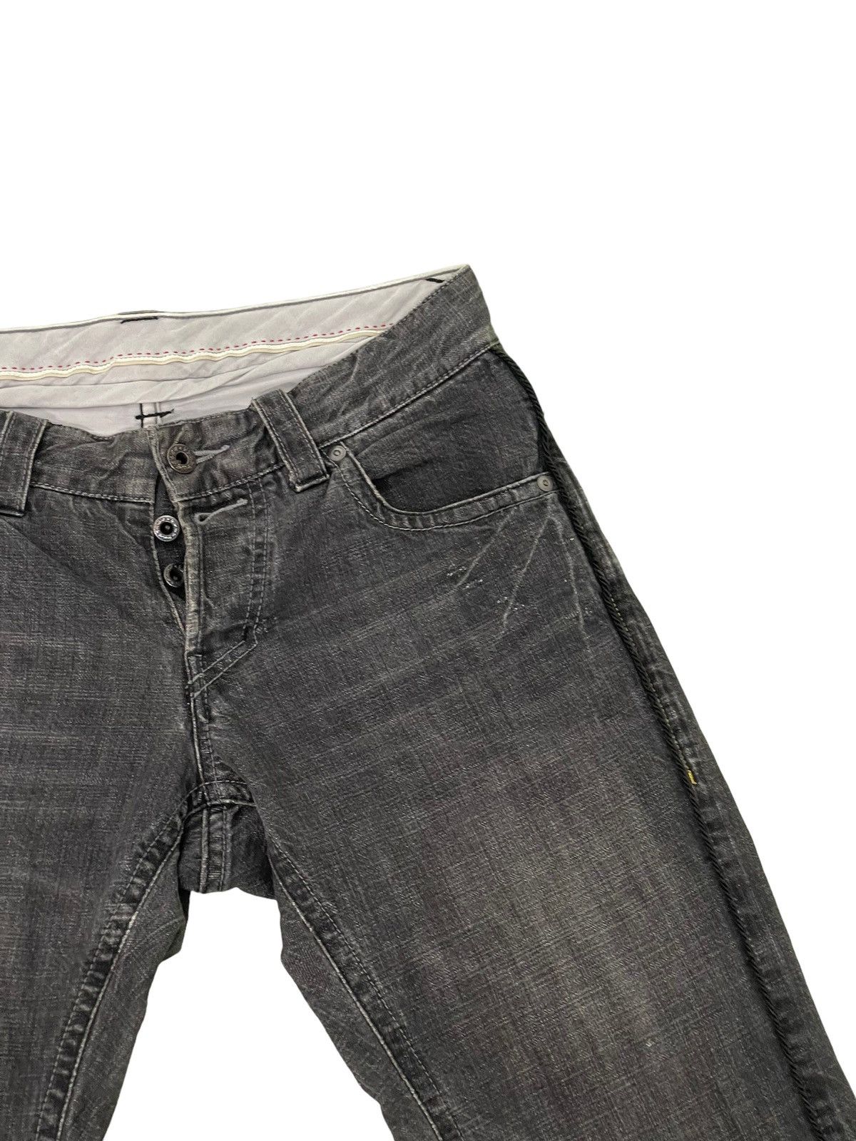 Japanese Brand Flare Jeans XXixisz Faded Denim Boot Cut 5🟦3 Size US 30 / EU 46 - 9 Thumbnail