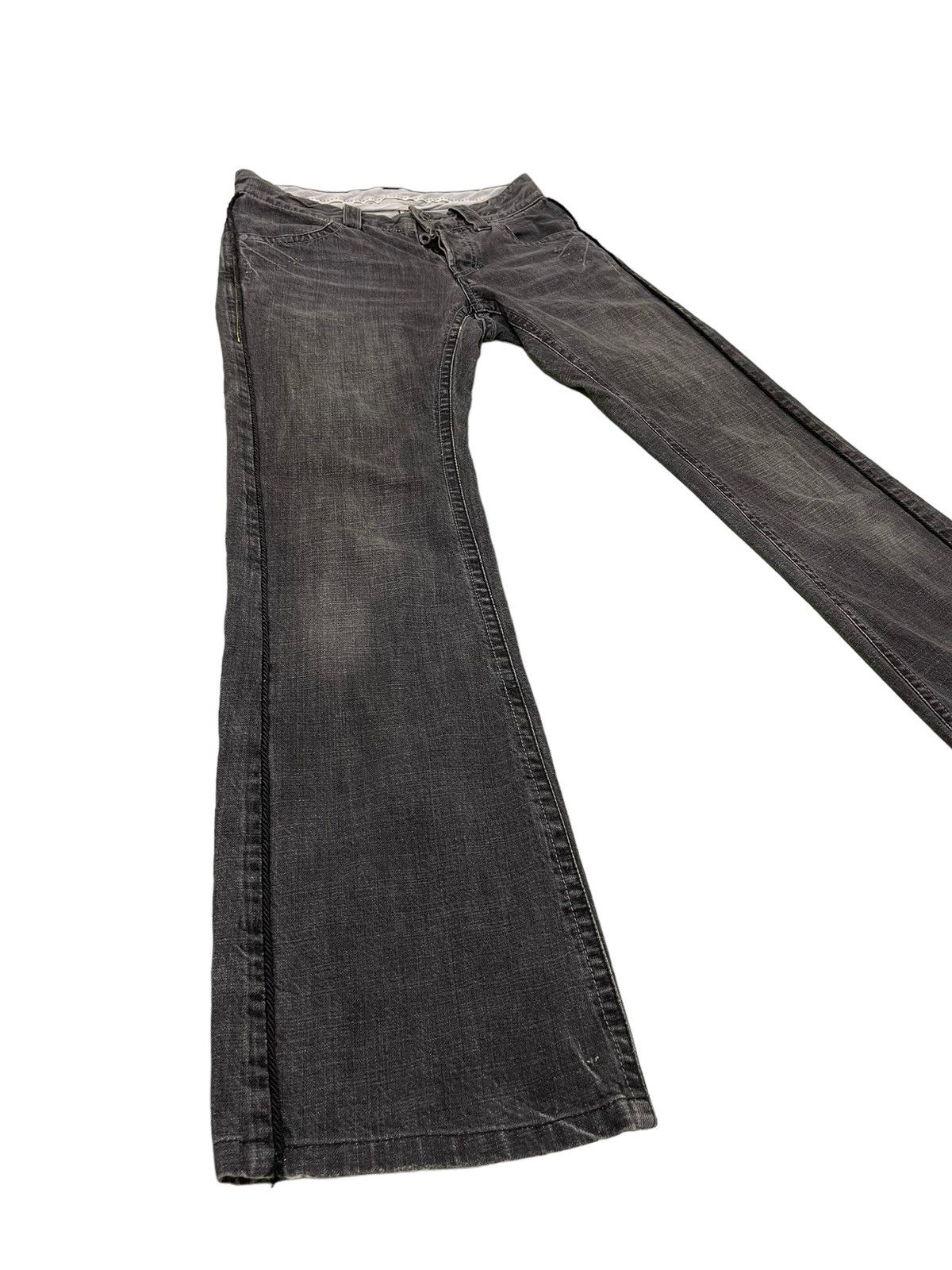 Japanese Brand Flare Jeans XXixisz Faded Denim Boot Cut 5🟦3 Size US 30 / EU 46 - 1 Thumbnail