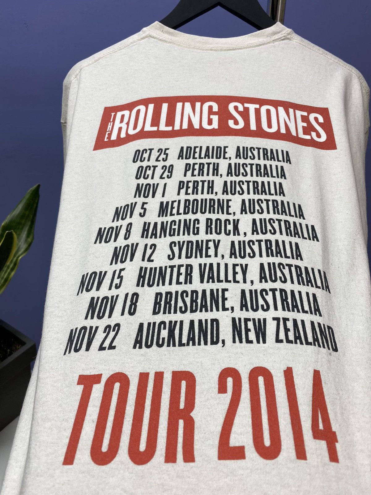 Band Tees The Rolling Stones 2014 Tour T Shirt Size US S / EU 44-46 / 1 - 22 Thumbnail