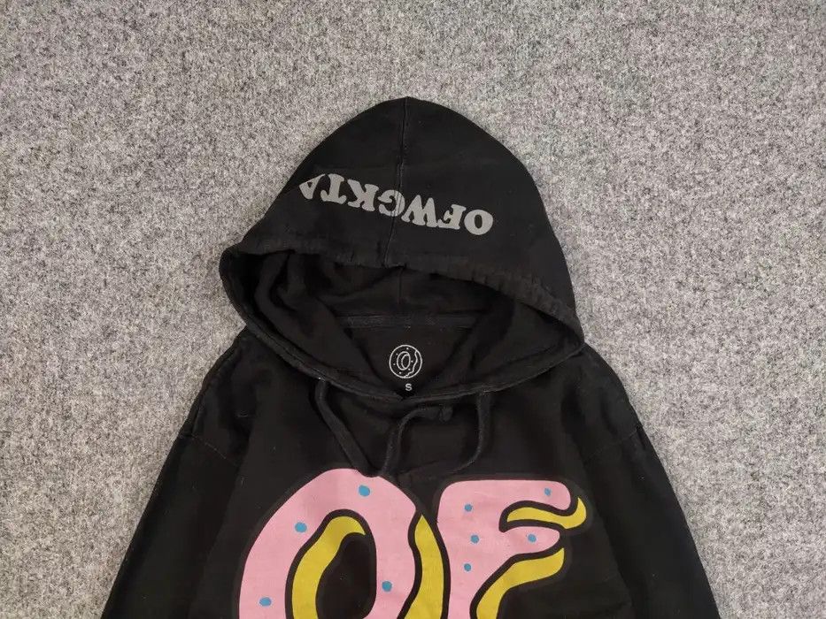 Odd Future Vintage Odd Future Donut ofwgkta Logo Black Hoodie Size US S / EU 44-46 / 1 - 3 Thumbnail