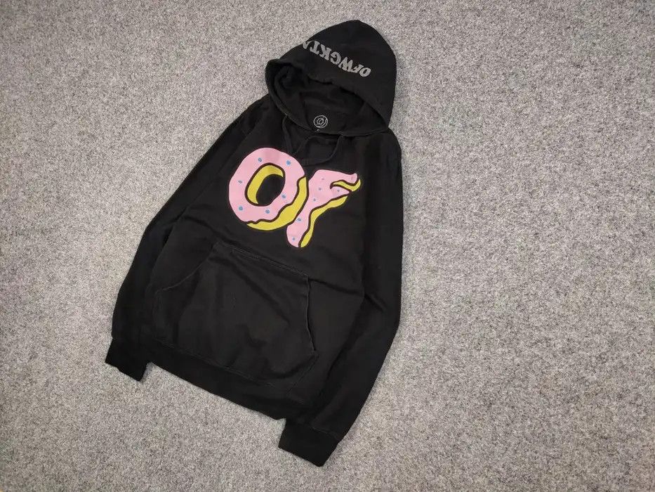 Odd Future Vintage Odd Future Donut ofwgkta Logo Black Hoodie Size US S / EU 44-46 / 1 - 2 Thumbnail