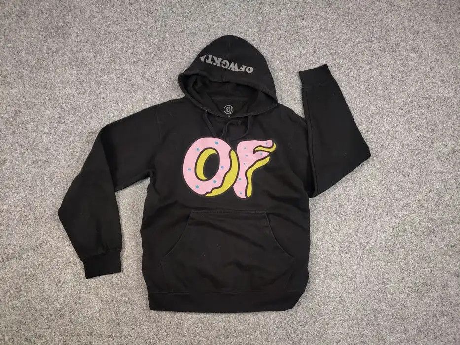 Odd Future Vintage Odd Future Donut ofwgkta Logo Black Hoodie Size US S / EU 44-46 / 1 - 5 Thumbnail