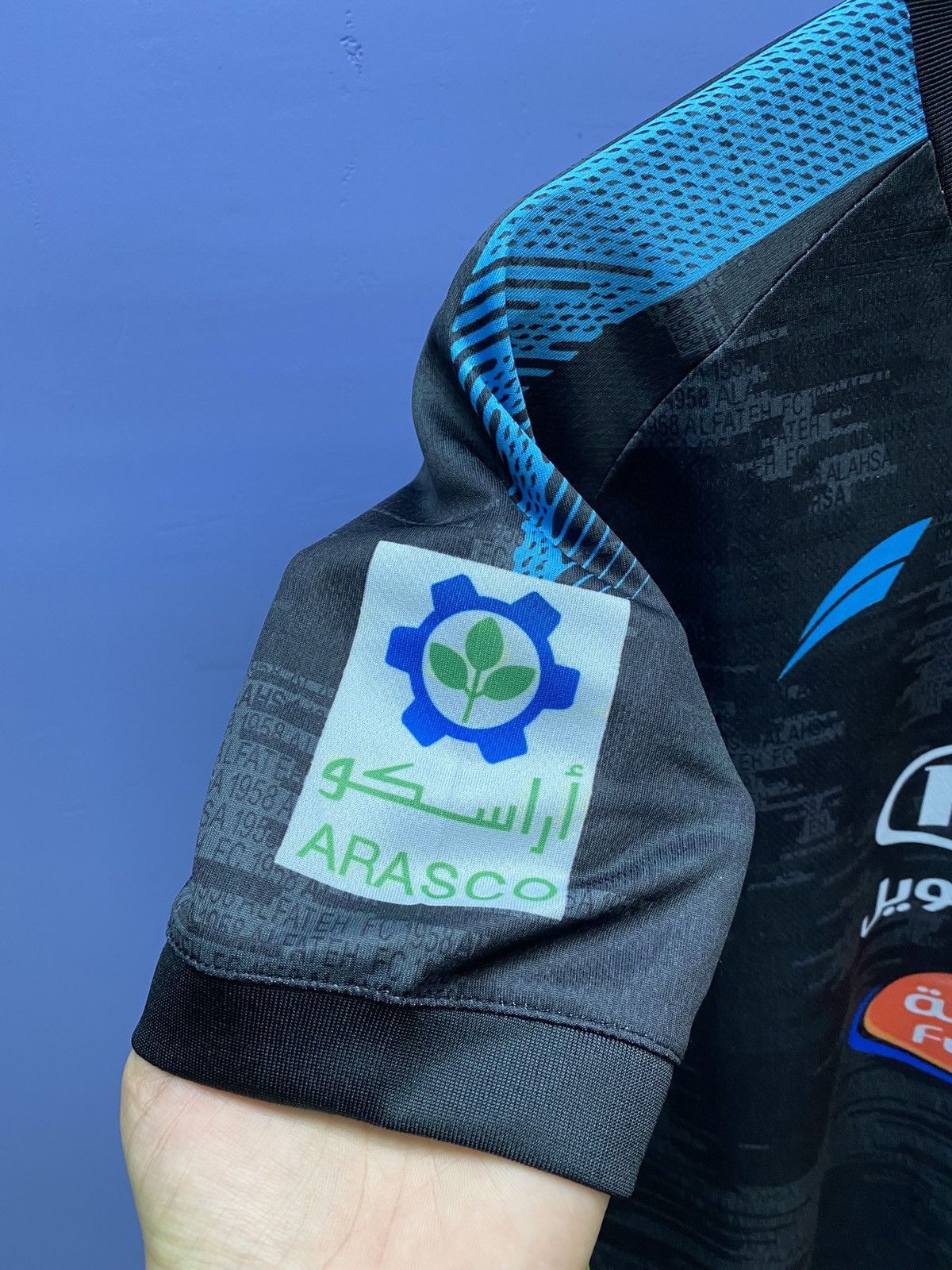 UEFA Al Fateh Saudi Arabia Football Club 2021 Soccer Jersey Size US S / EU 44-46 / 1 - 15 Thumbnail