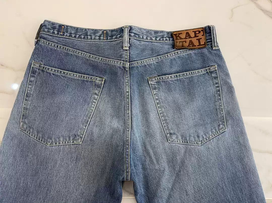Kapital Kapital Jeans DMGD Size US 36 / EU 52 - 4 Thumbnail